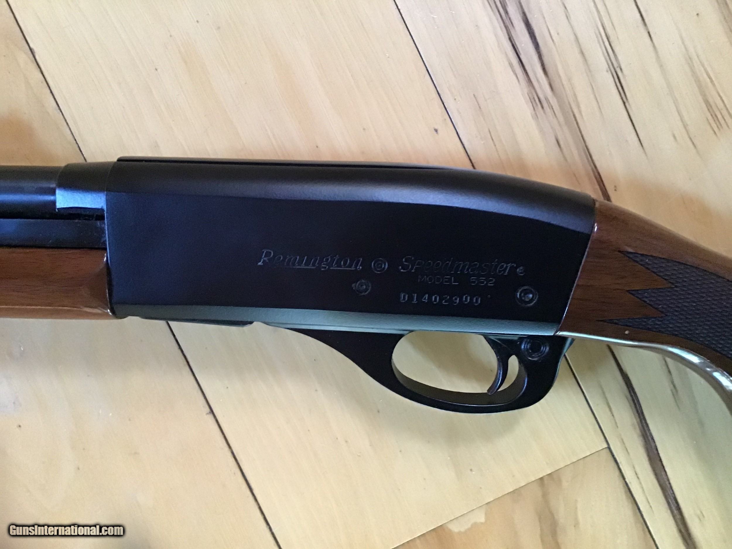 REMINGTON 552 BDL DELUXE SPEEDMASTER 22 LR NEW UNFIRED IN THE BOX