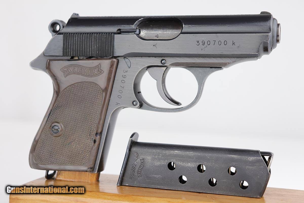 Excellent WWII Nazi Police Walther PPK 7 65mm