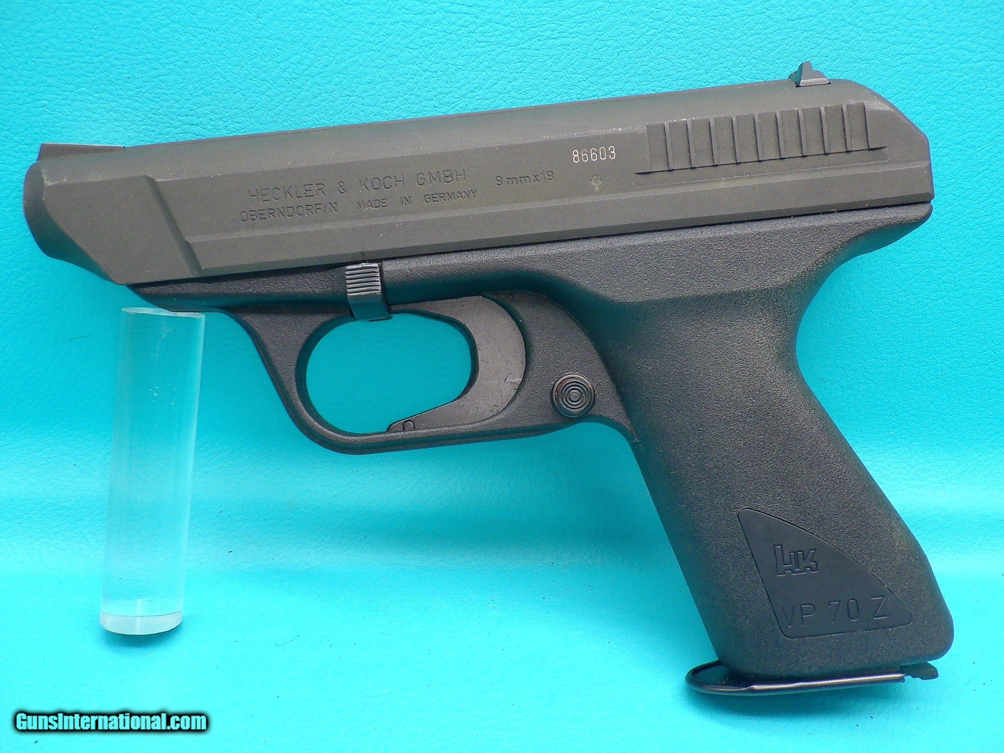 Heckler Koch Vp Z Mm Bbl Pistol Mfg Last Year W Box