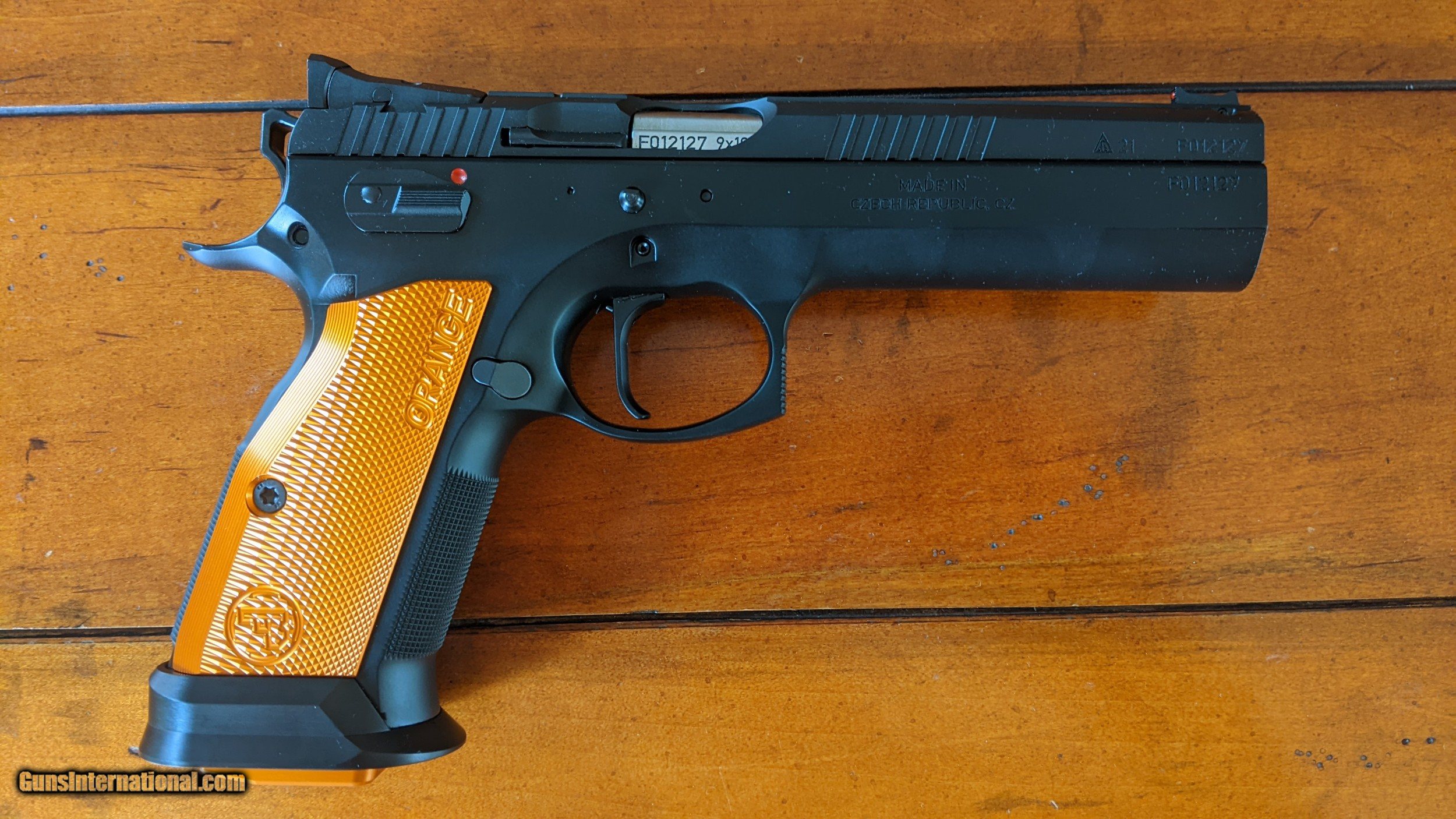 CZ 75 TACTICAL SPORT ORANGE TSO 9MM