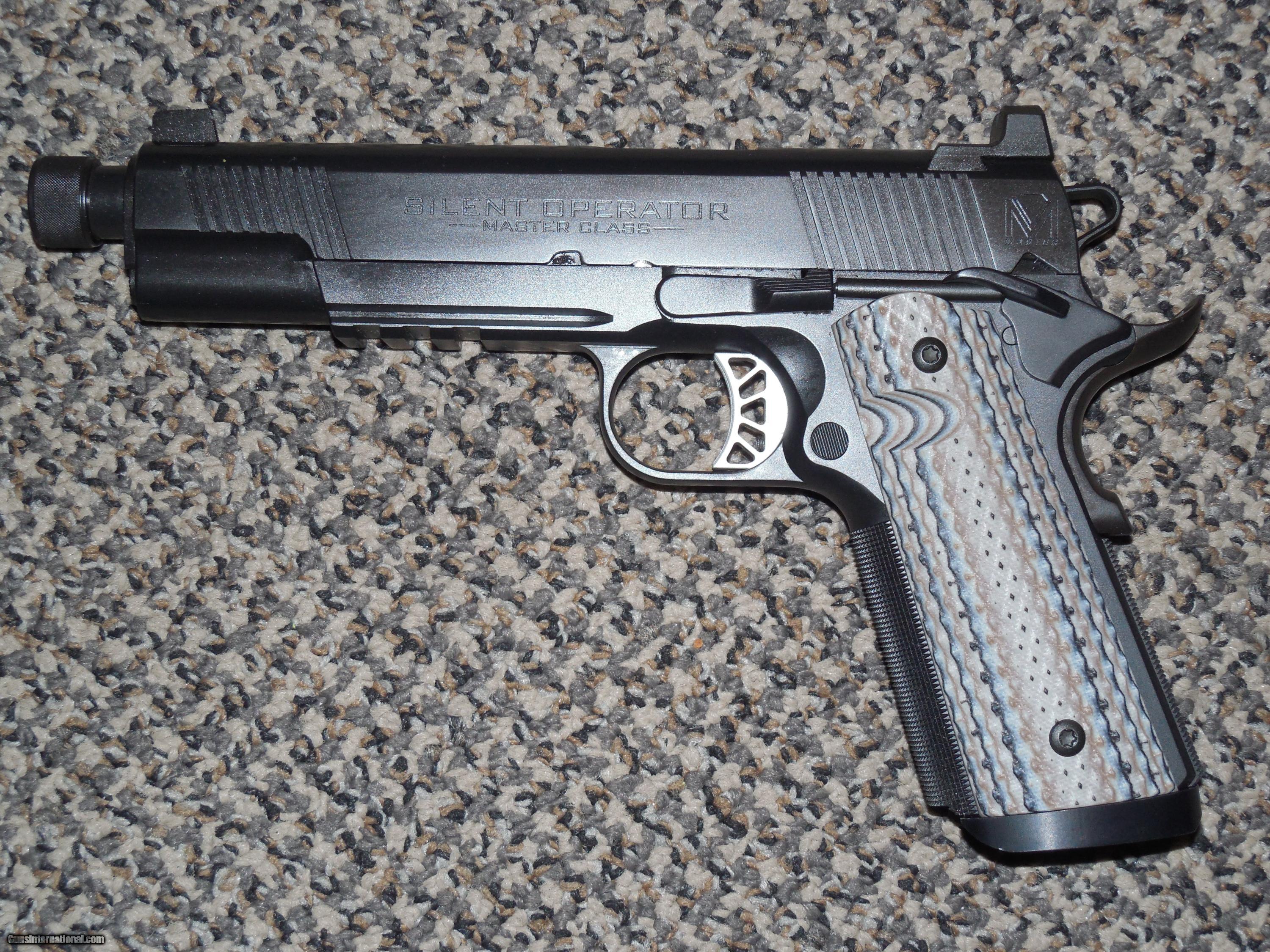 Springfield Armory Silent Operator Master Class 45 Acp 1911 Pistol 5478