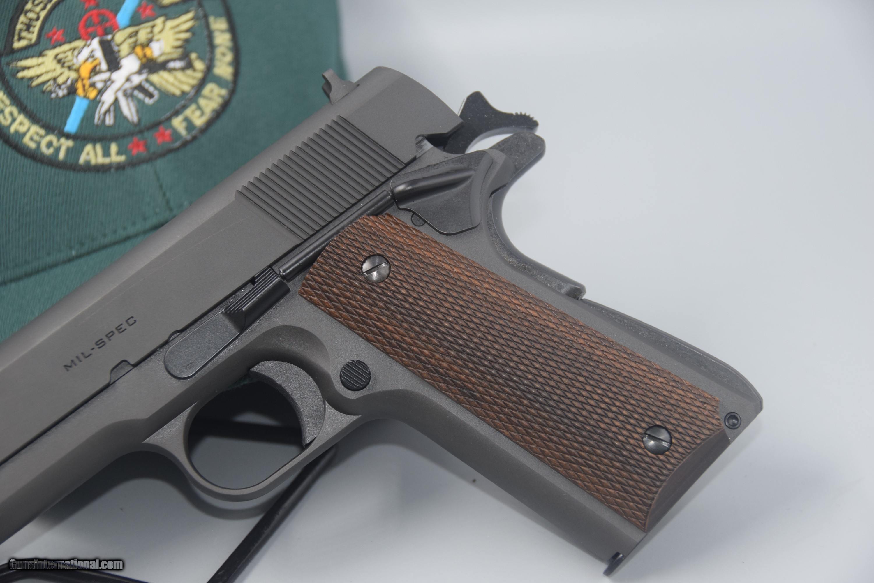 Springfield Armory Defender Mil Spec Acp Pistol Parkerized