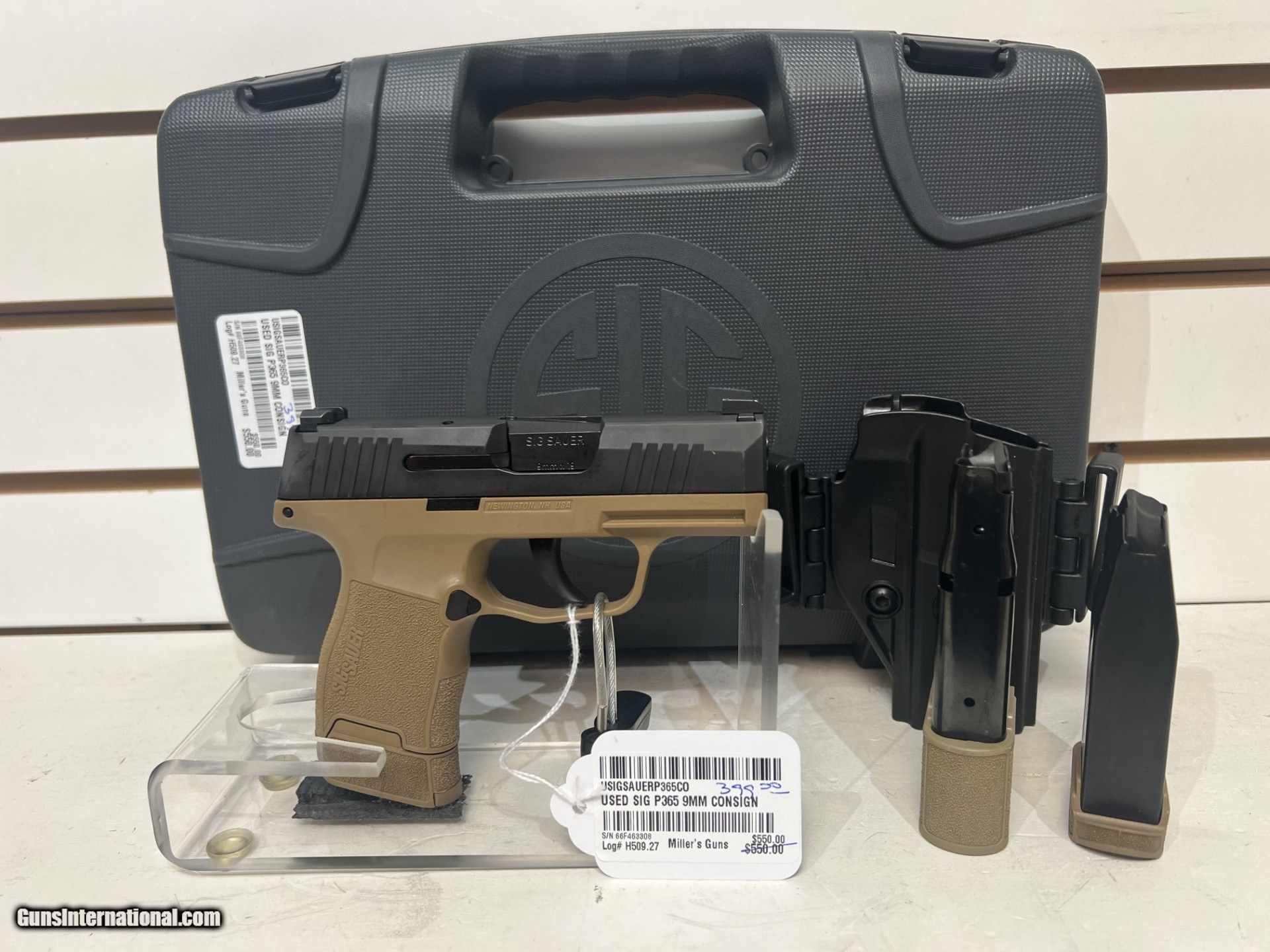 Pre Owned Sig Sauer P Coyote Tac Pac