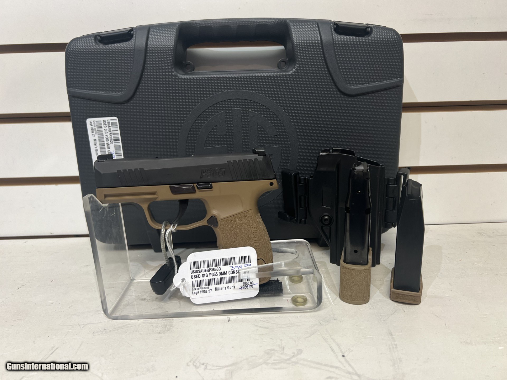 Pre Owned Sig Sauer P Coyote Tac Pac