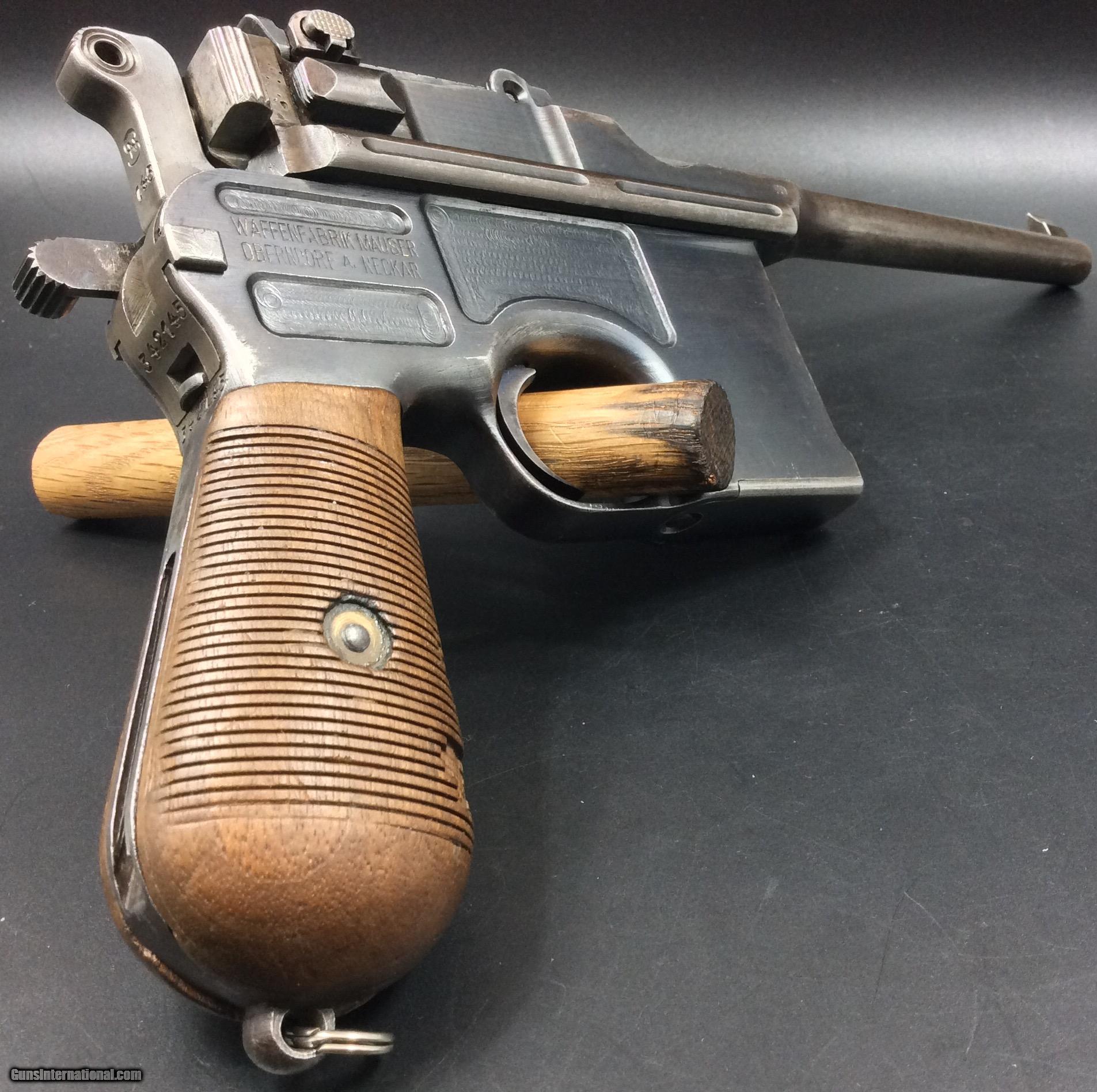 Mauser C96 In 30 Mauser Mfg 1904 You Will Shoot Your Eye Out