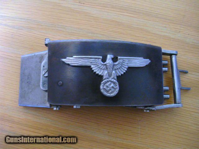 WW II Nazi SS Belt Buckle Pistol .22 cal.