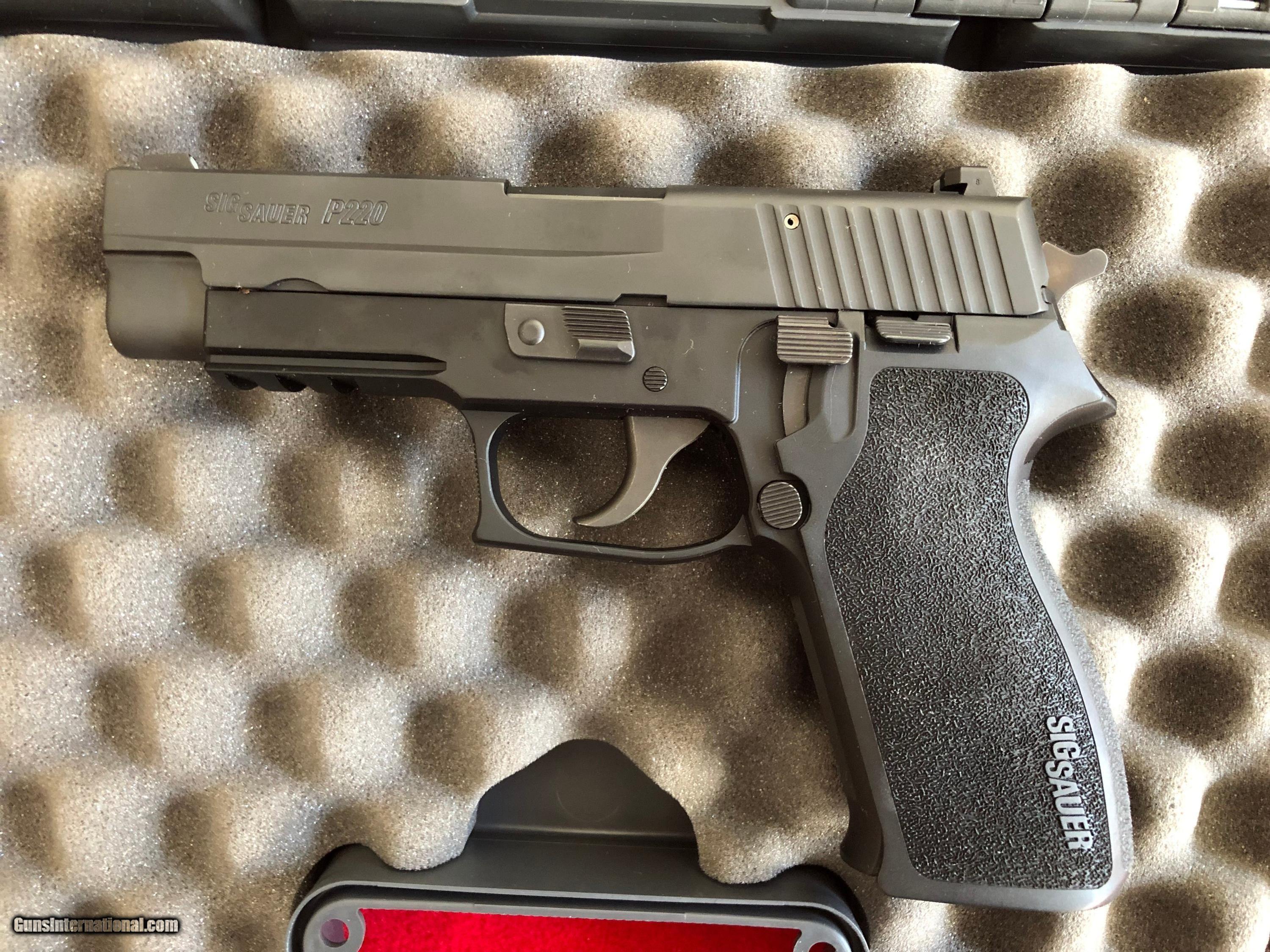 Sig Sauer P R Bss Acp Pistol With Inch Barrel Nitron