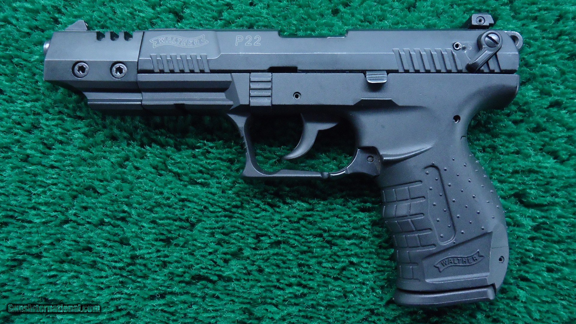 Walther P Target Pistol In Lr Caliber