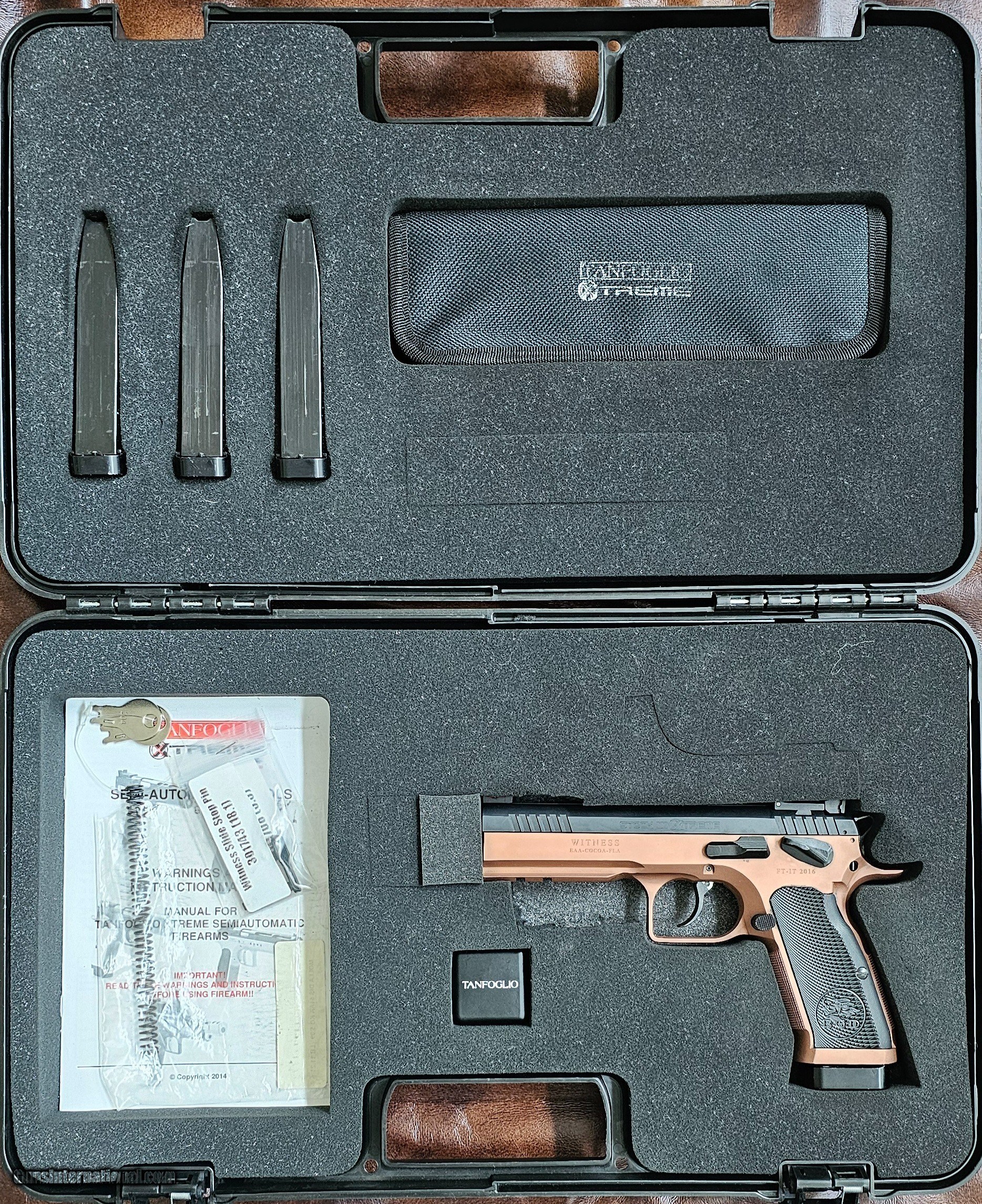 Eaa Tanfoglio Witness Stock Iii Xtreme S W