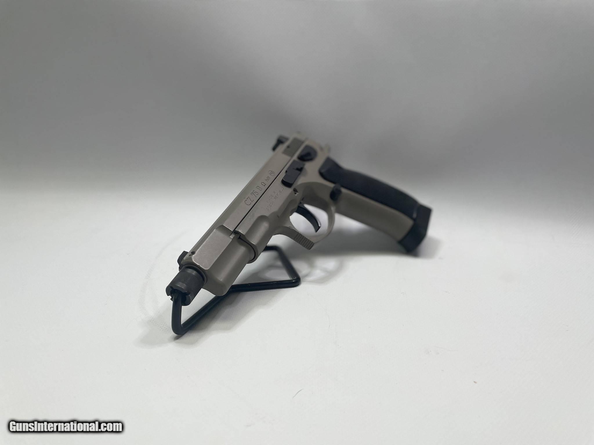 CZ 75 B OMEGA URBAN GREY SUPPRESSOR READY