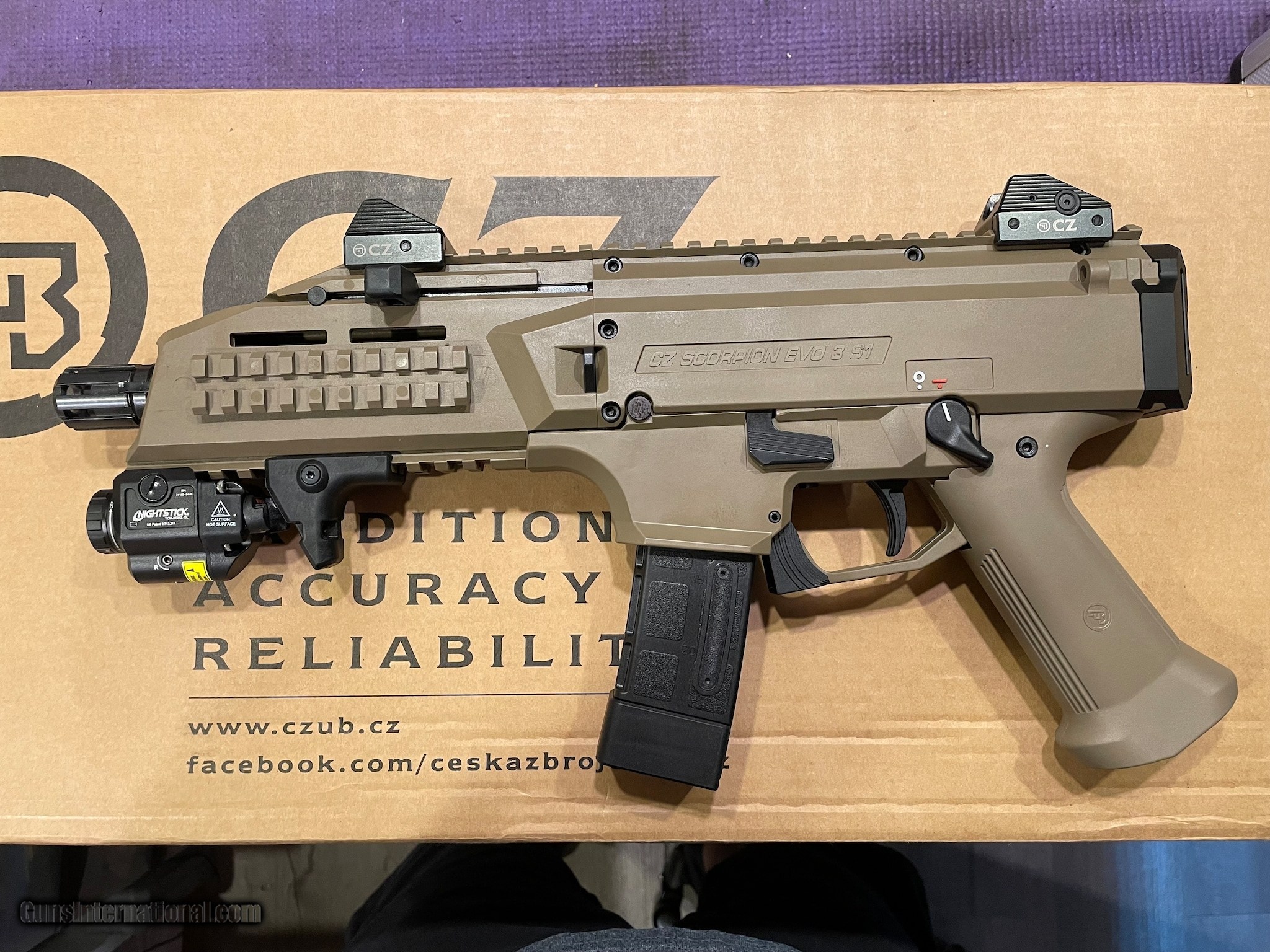 CZ SCORPION EVO 3 S1 FDE