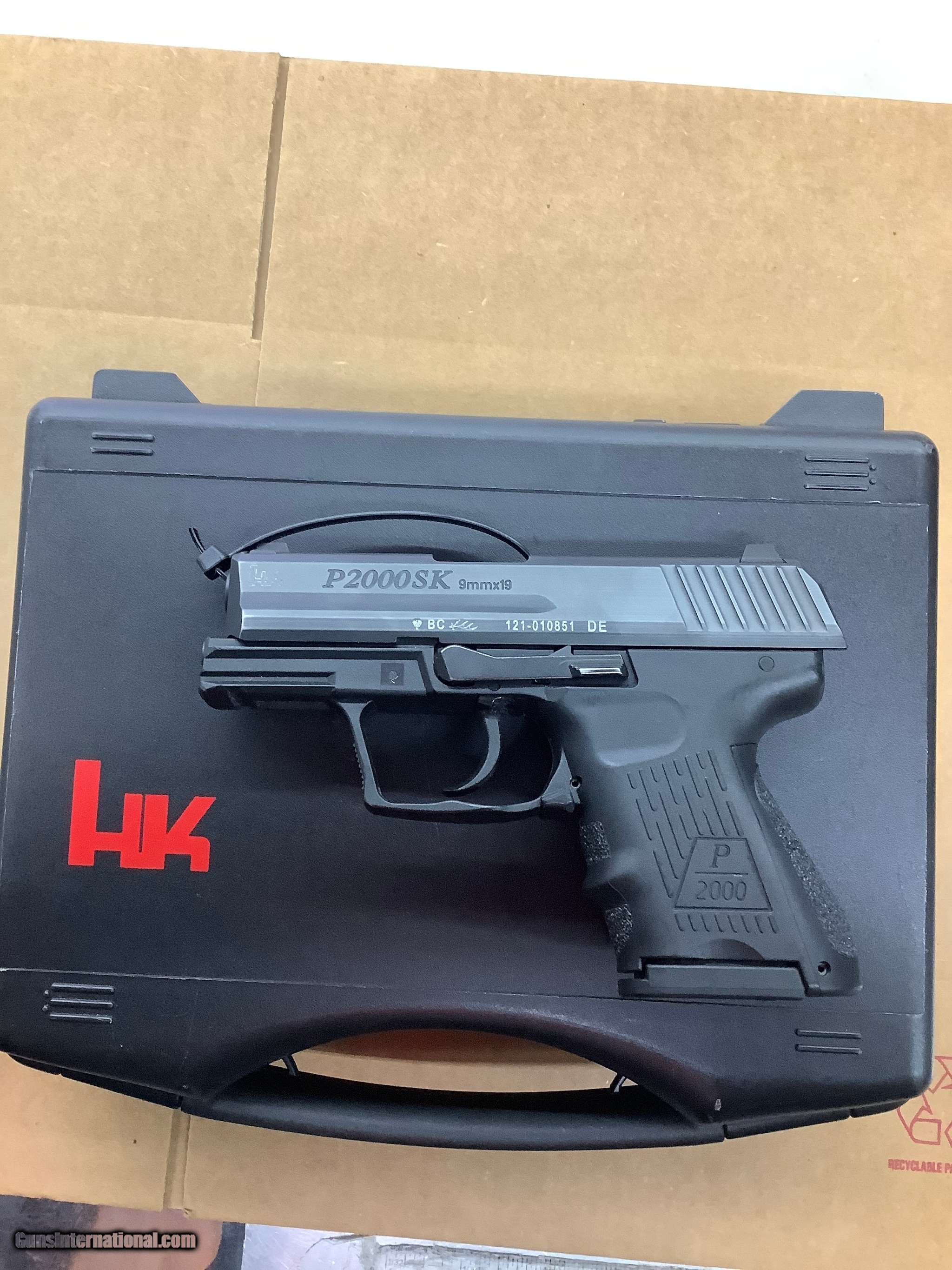 HECKLER KOCH P2000 SK 9MM LUGER 9X19 PARA For Sale