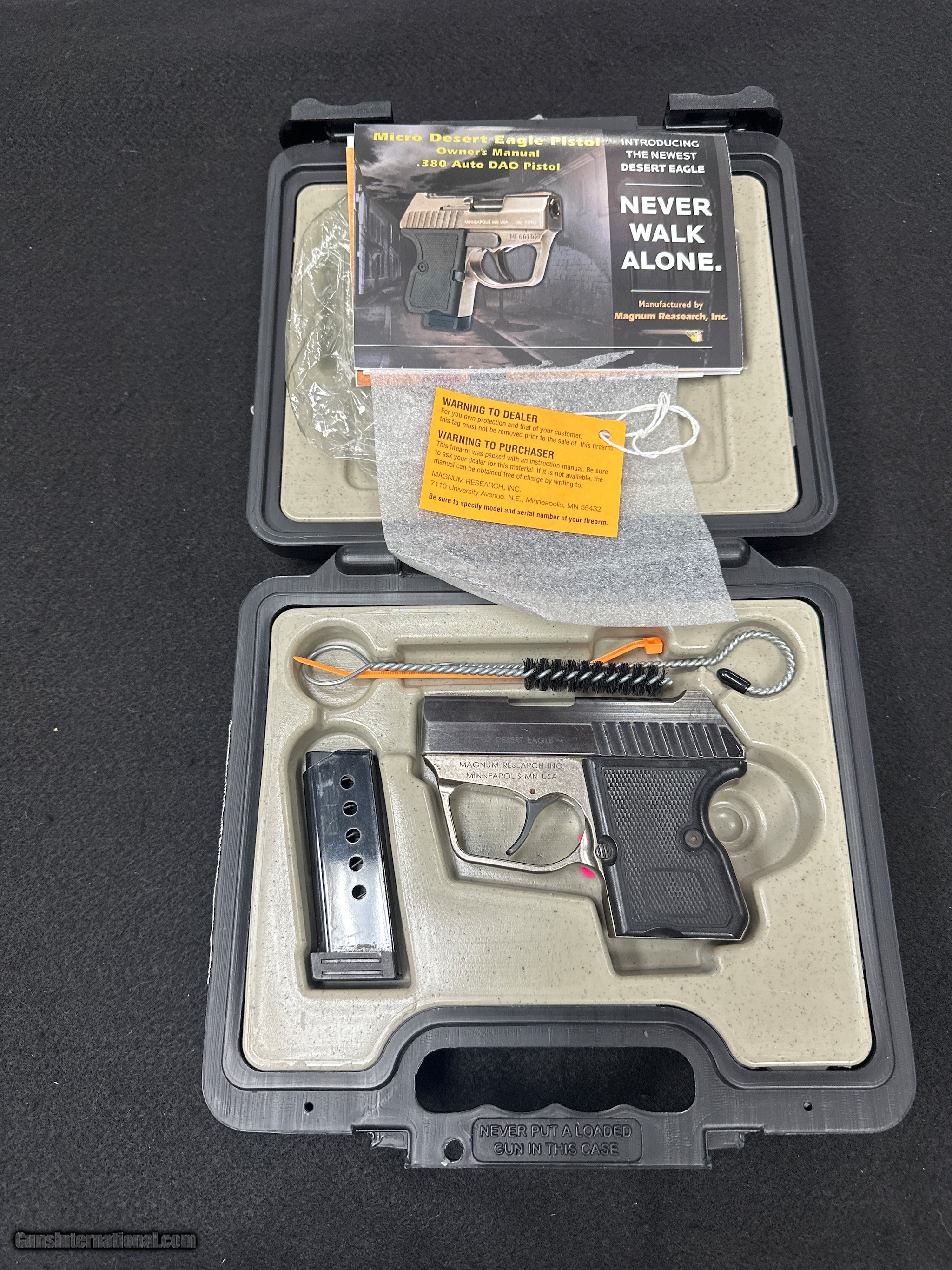 MAGNUM RESEARCH MICRO DESERT EAGLE 380 ACP