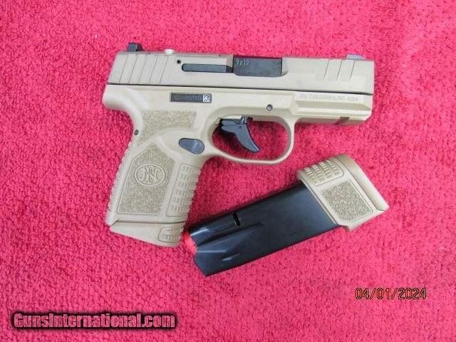 FN FN REFLEX MRD 9MM 3 3 11 15RD FDE PISTOL 9MM LUGER 9X19 PARA