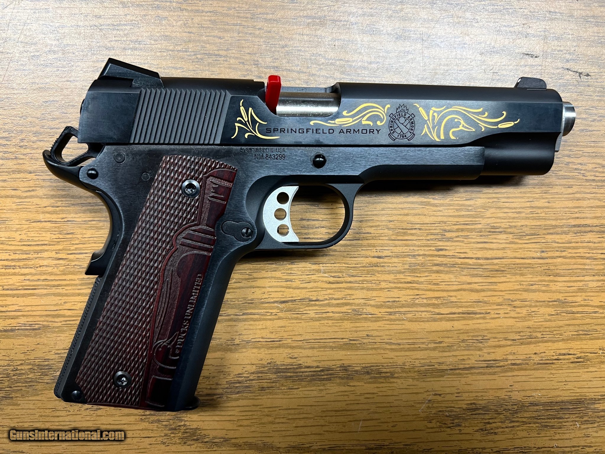 SPRINGFIELD ARMORY 1911 Garrison Ducks Unlimited 45 ACP For Sale