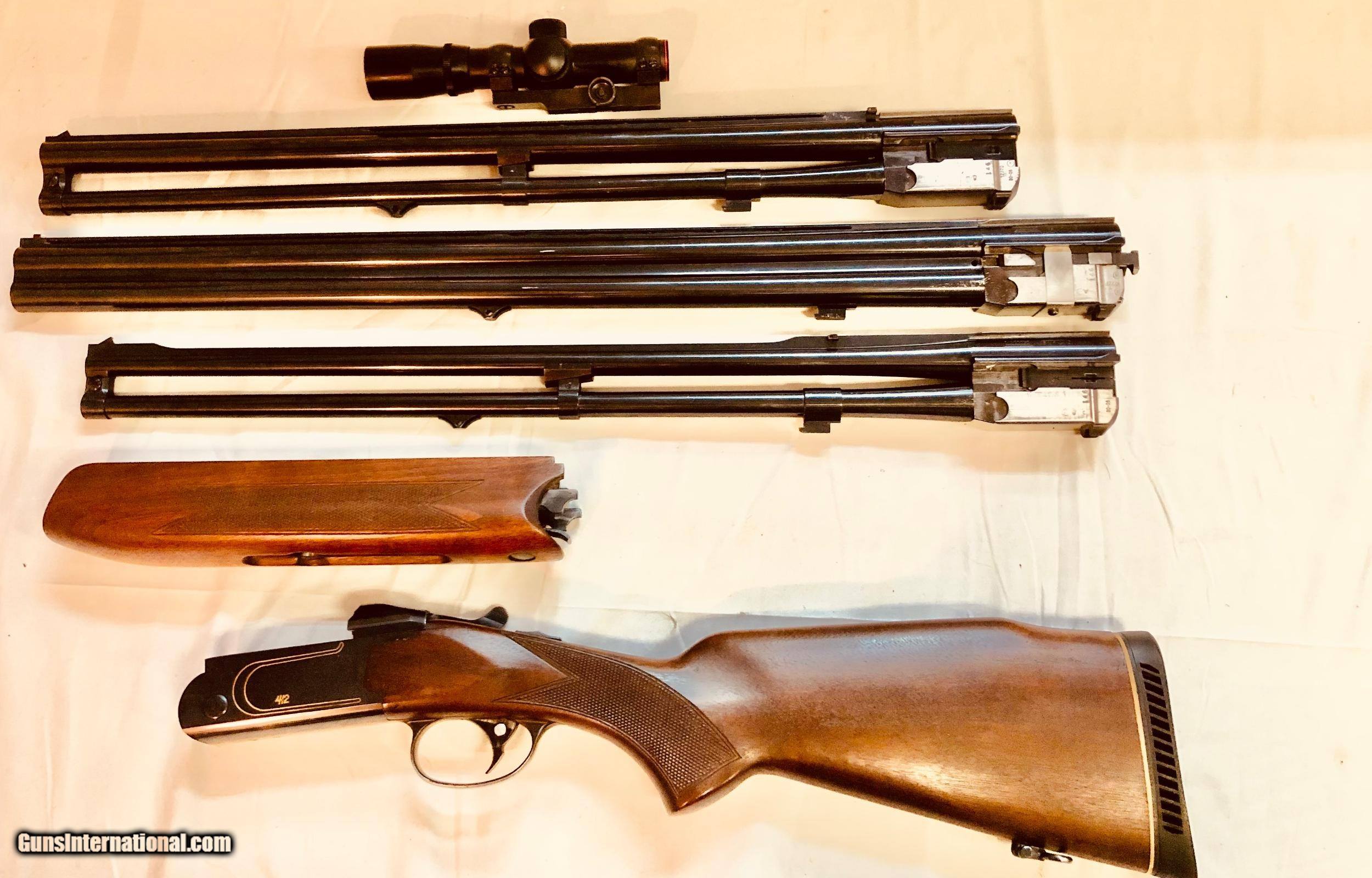 Valmet Double Rifle W Ga Barrels Ga Tubes And Over