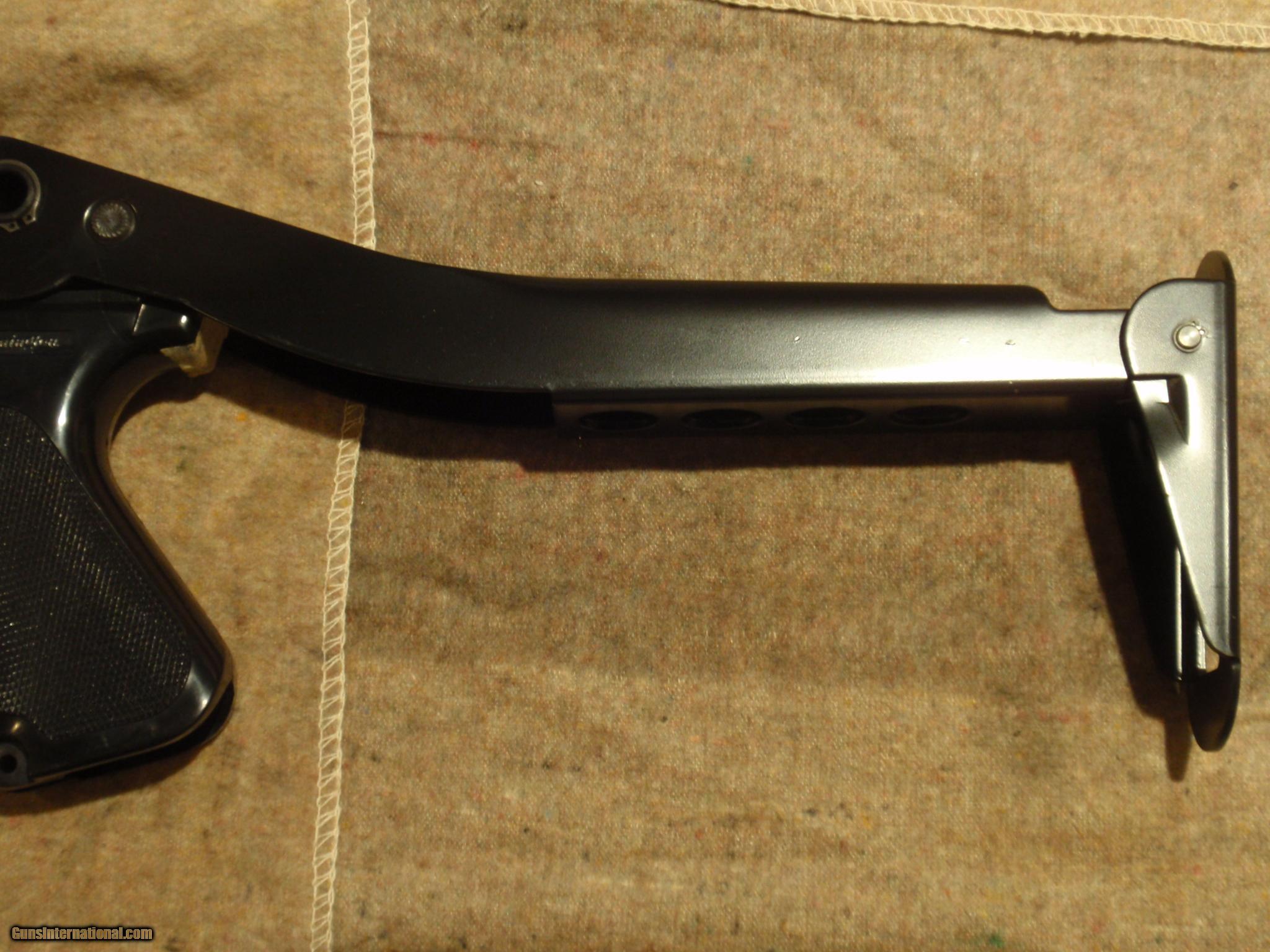 REMINGTON 870 TOPFOLDING STOCK. ORIGINAL POLICE & MILITARY STEEL STOCK