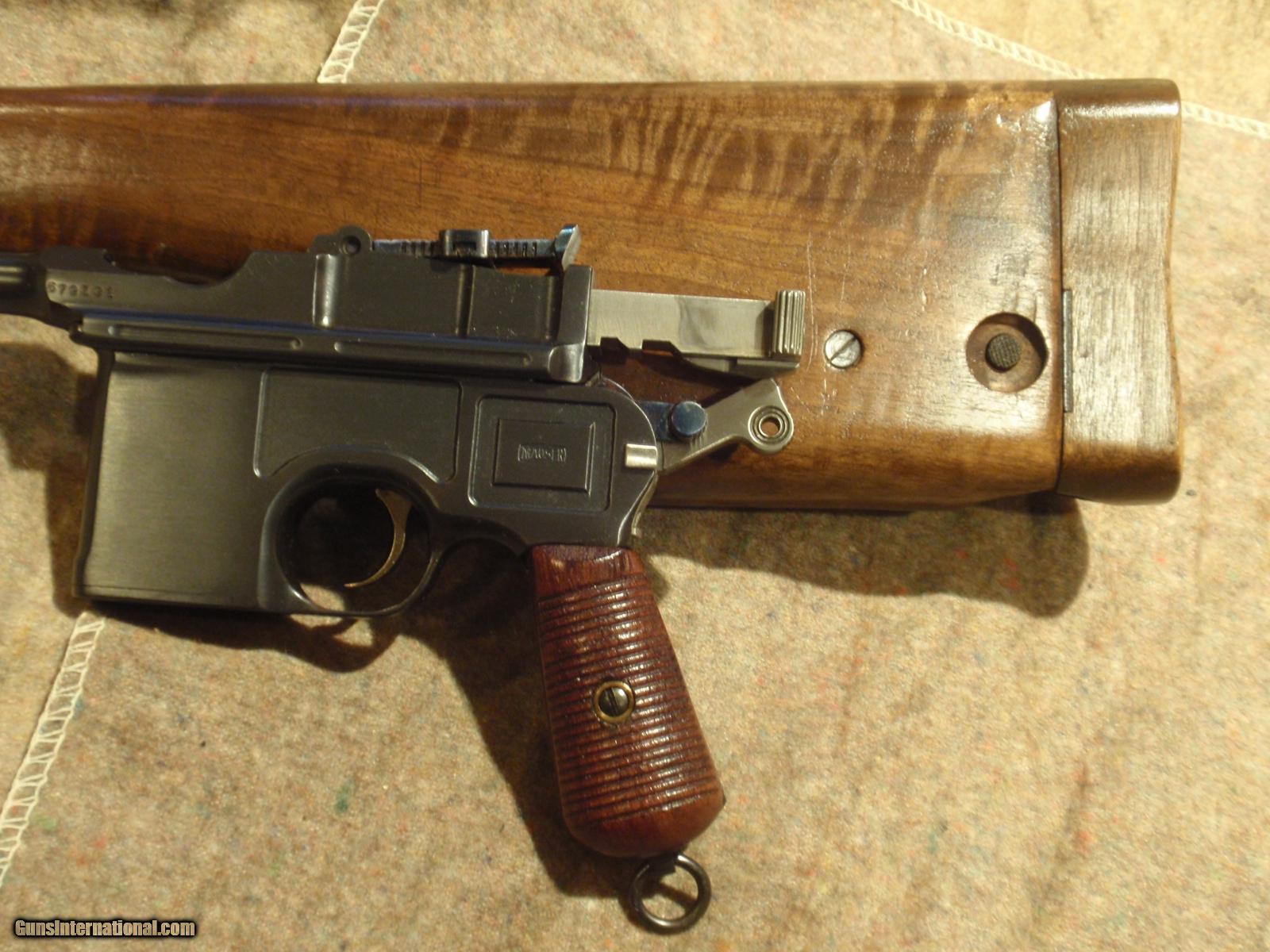 C96 Broomhandle Mauser Late Post War Bolo Matching