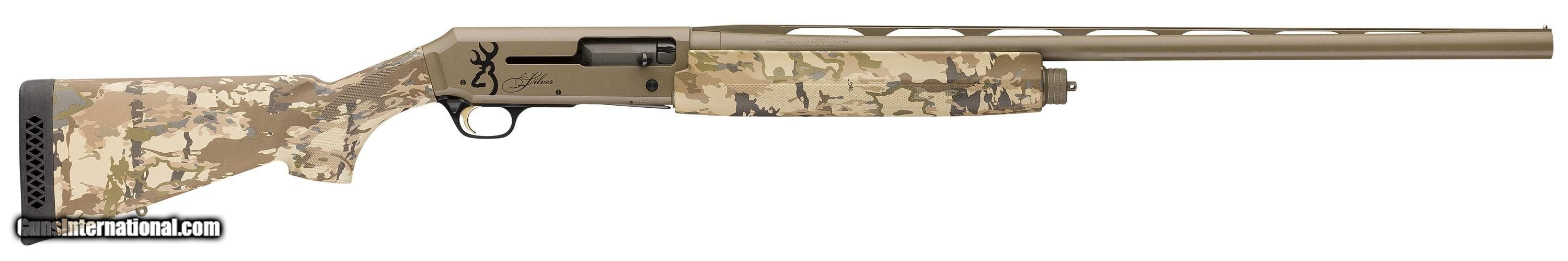 BROWNING SILVER FIELD 12GA 28 BARREL AURIC CAMO FDE CERAKOTE