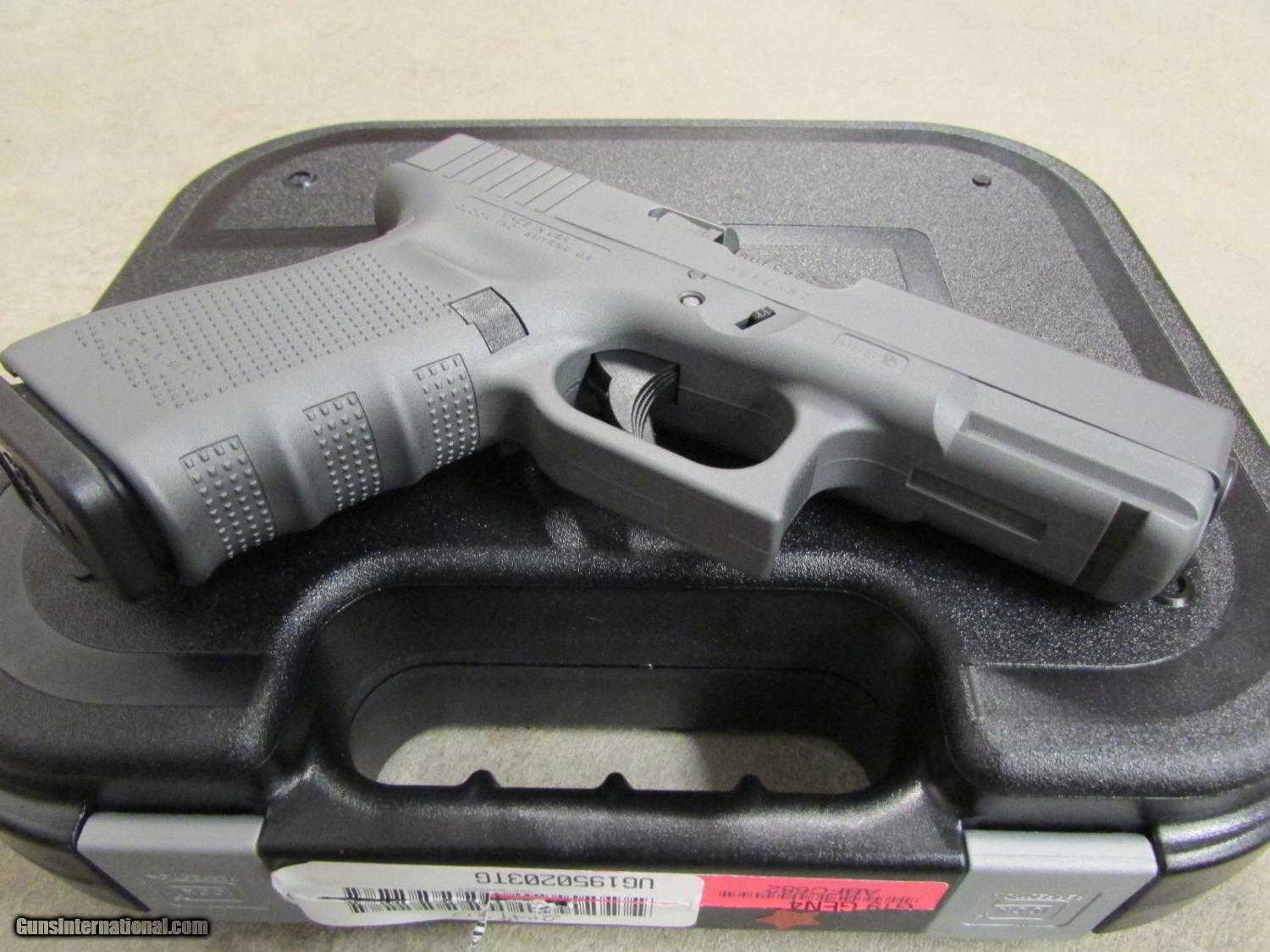 Glock 19 G19 Gen4 Hot Cerakote Tactical Gray 9mm UG1950203TG