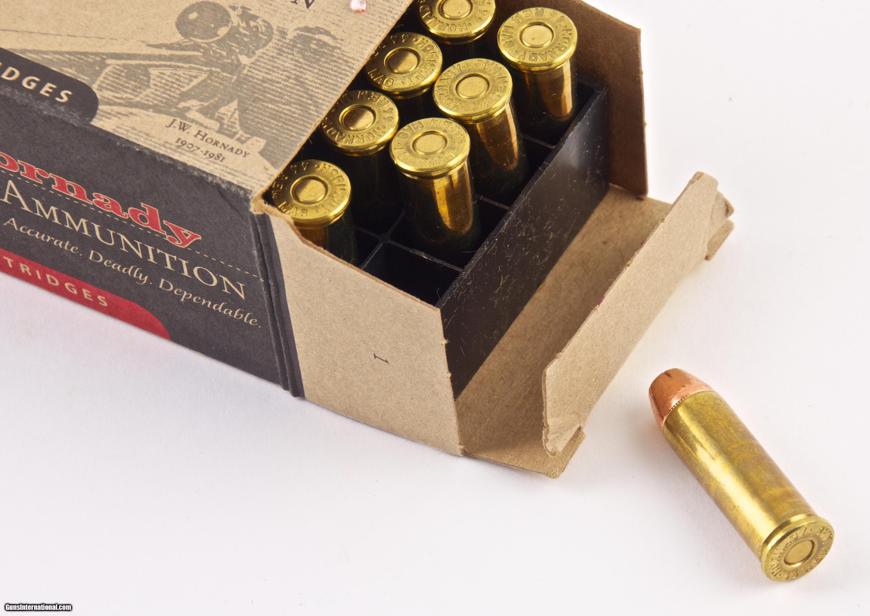 Hornady 44 Magnum 300 Gr Jhpxtp Ammo Box Of 20 Cartridges