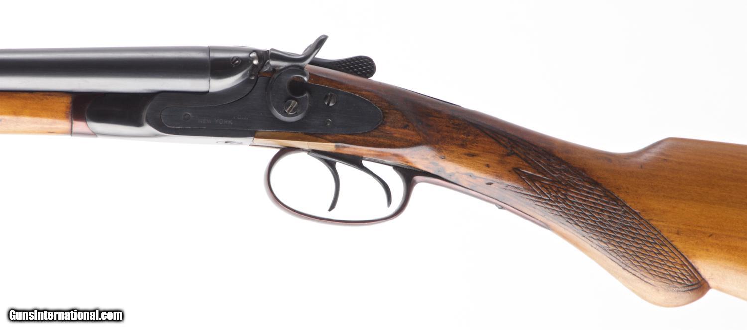 AMERICAN GUN COMPANY .410 BORE SxS HAMMER SIDELOCK SHOTGUN 26 " BBLS.