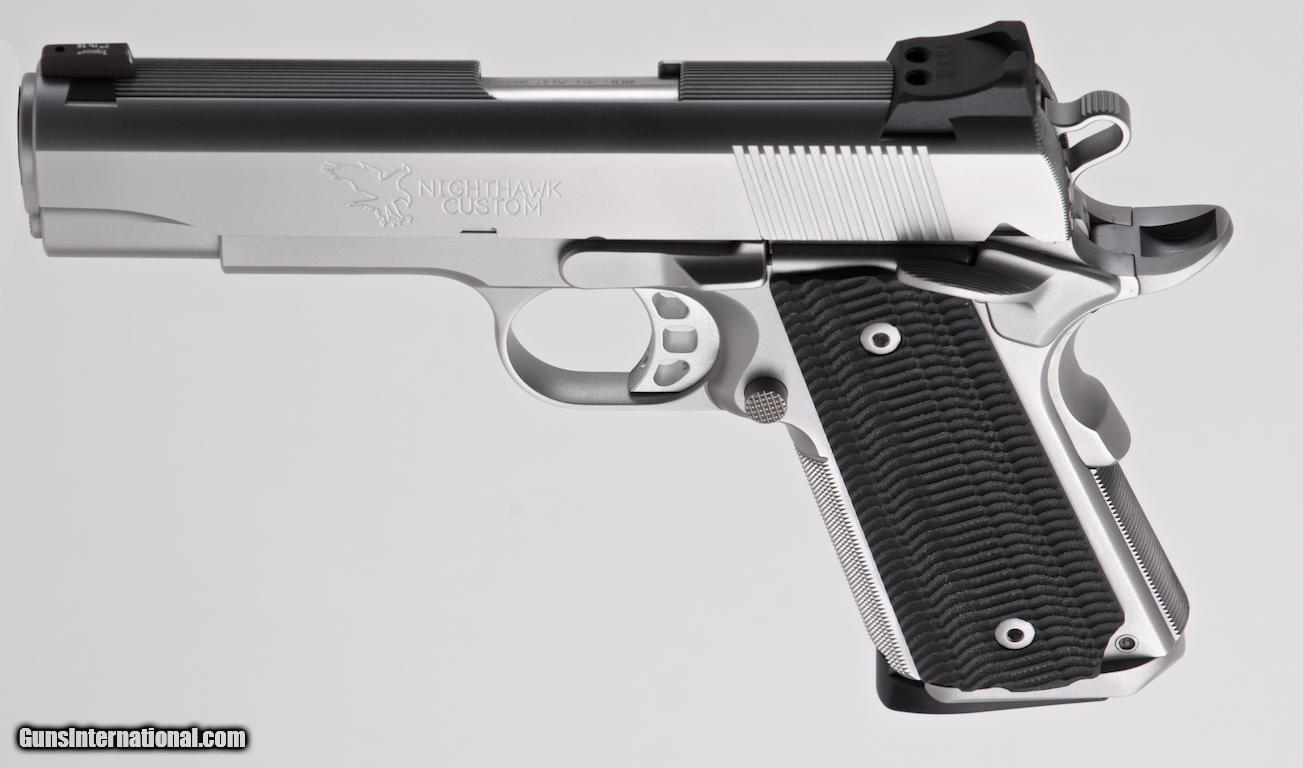 Nighthawk Custom T3 Stainless .45 ACP 4.25" Barrel, Officer Frame 1911