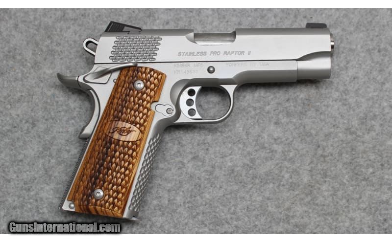 Kimber Stainless Pro Raptor Ii Auto