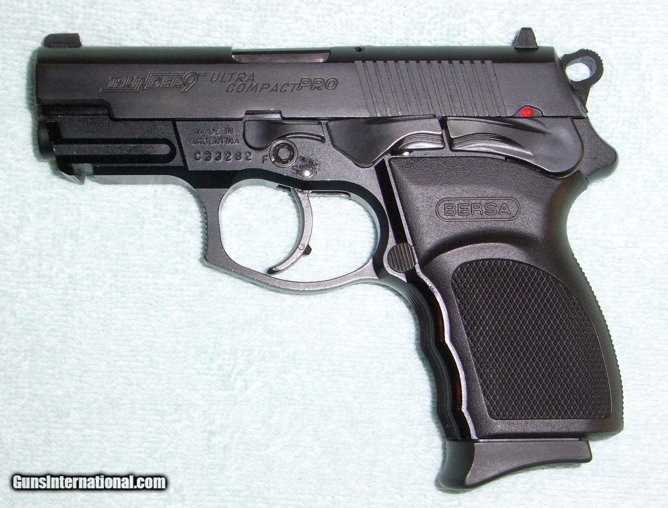 Bersa Thunder 9 Ultra Compact Pro