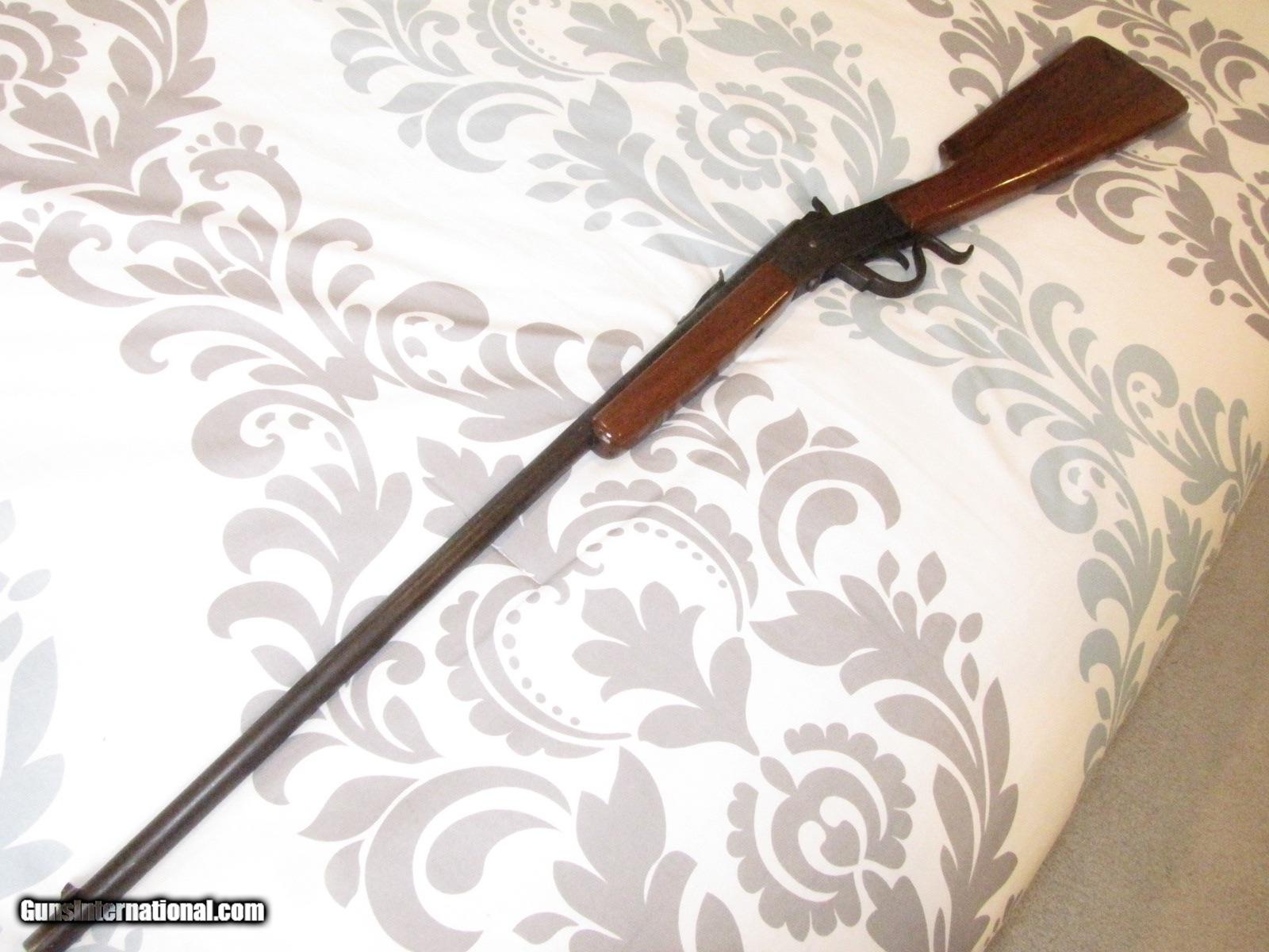 Page -Lewis Arms Co. Model B Sharpshooter 22 LR Falling Block Rifle ...