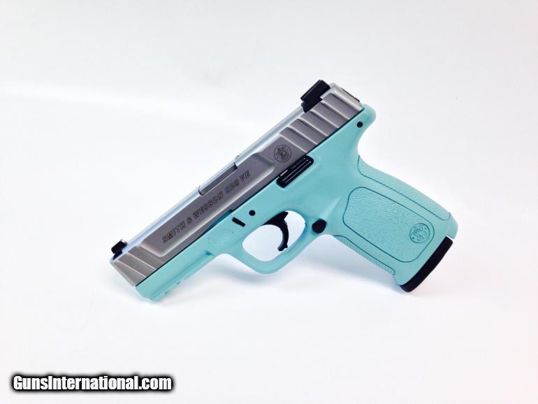 For Sale Tiffany Blue Smith And Wesson Sd9 Ve 9mm Pistol