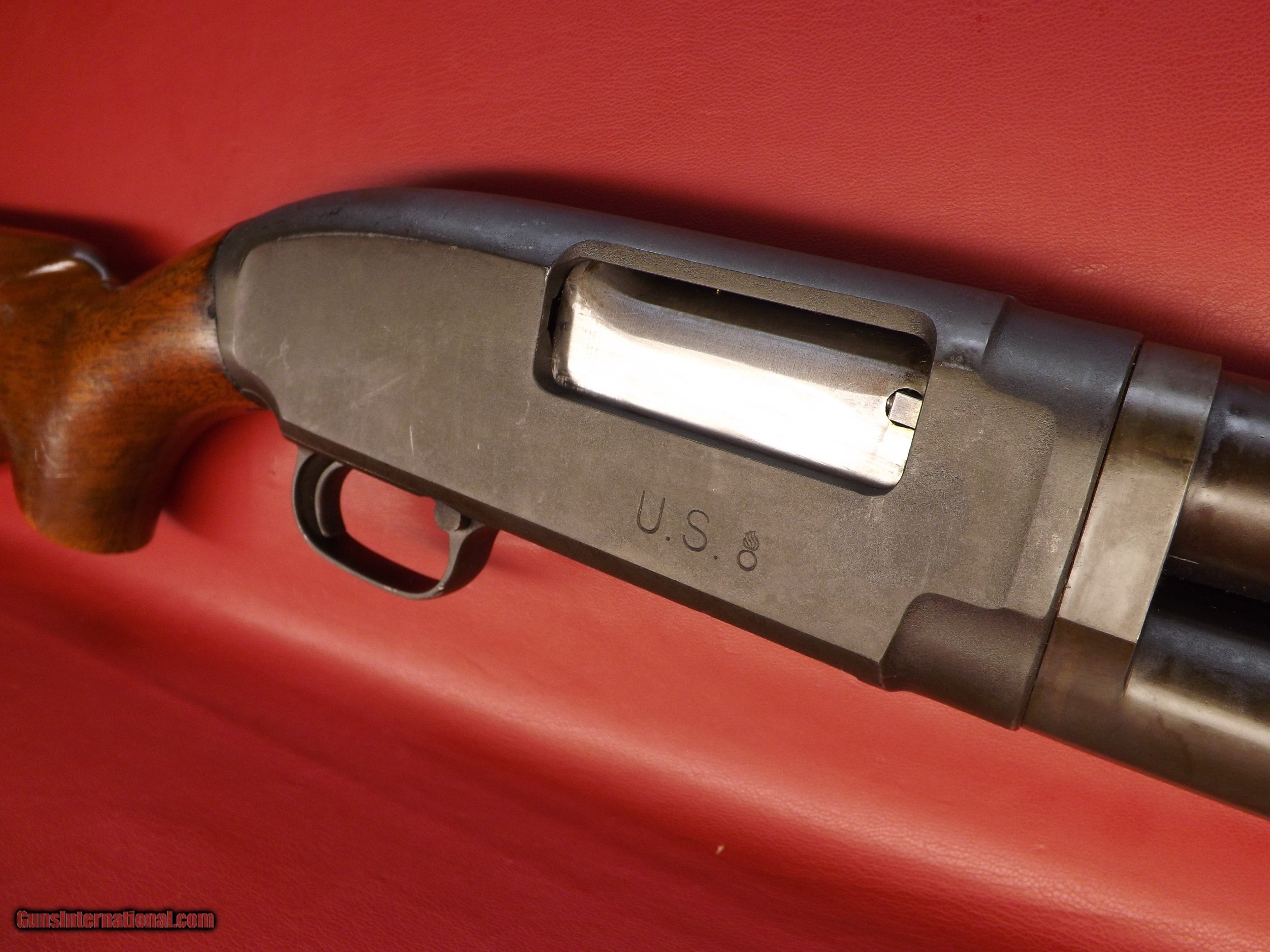 ULTRA RARE WWII U S Winchester Model 12 Riot Gun 100 Correct WW2