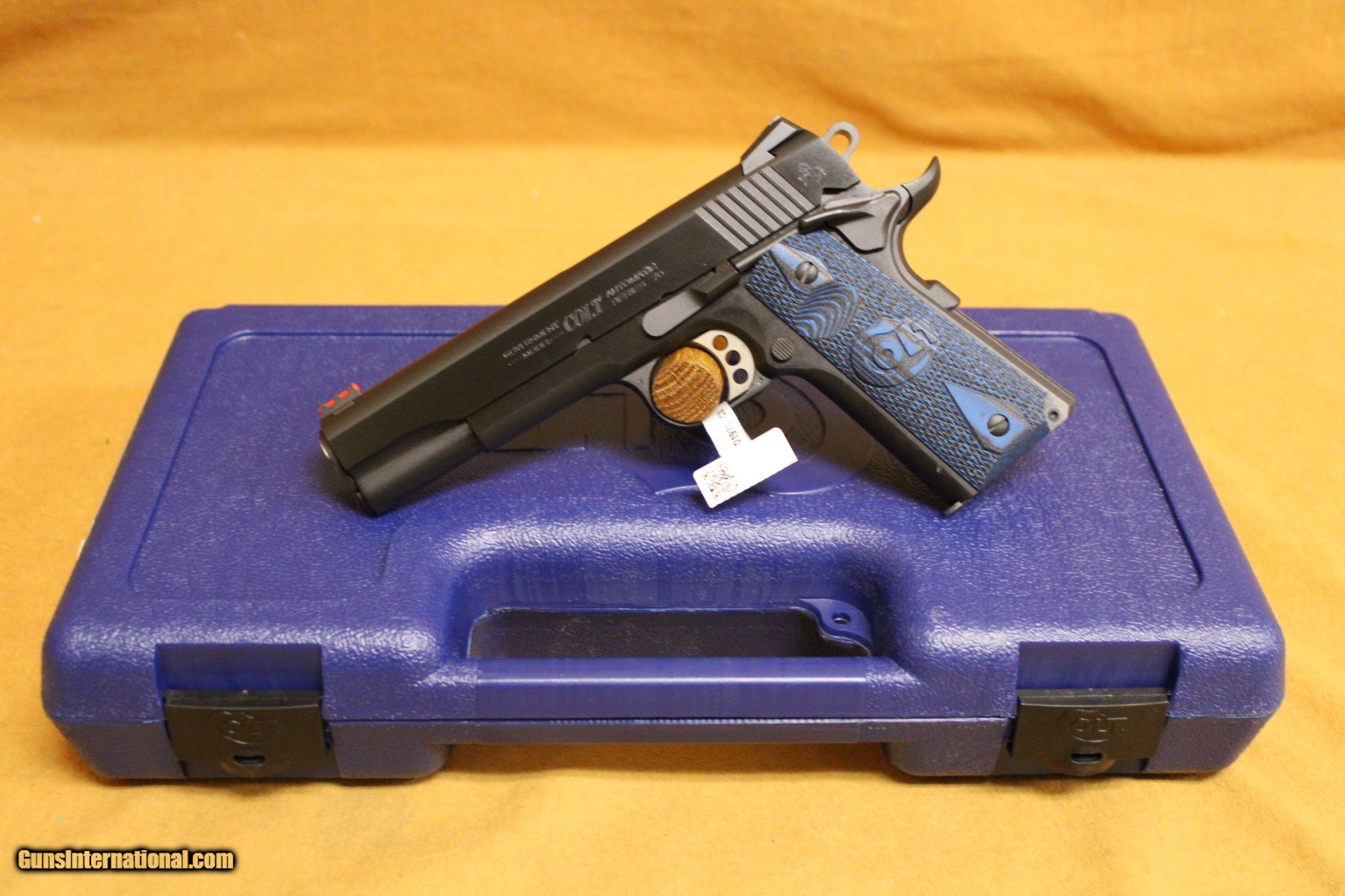 New Colt Competition Series Government Acp Inch Blue