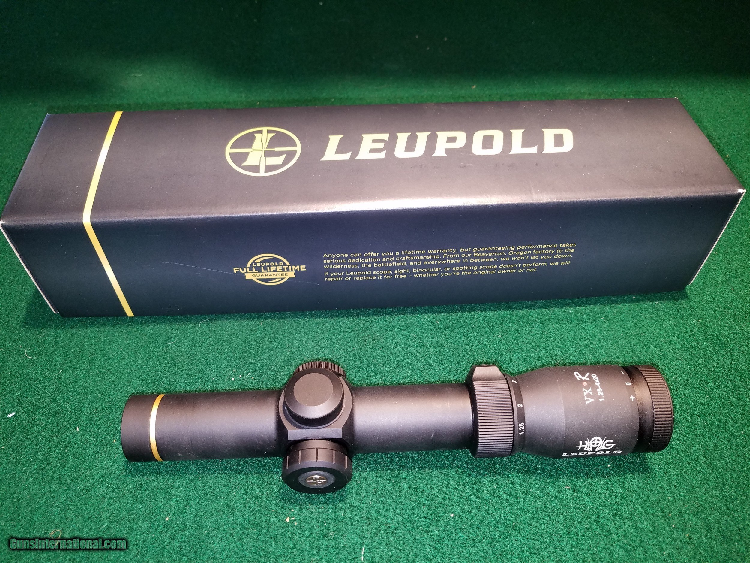 Leupold VX R Hog1 25 4x20 Matt Scope