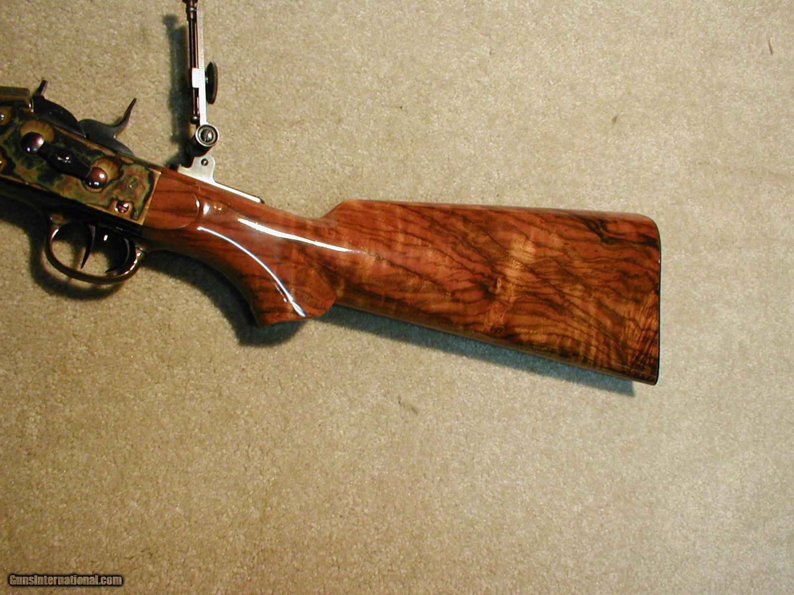 Magnificent Remington Rolling Block Full Custom Target Rifle