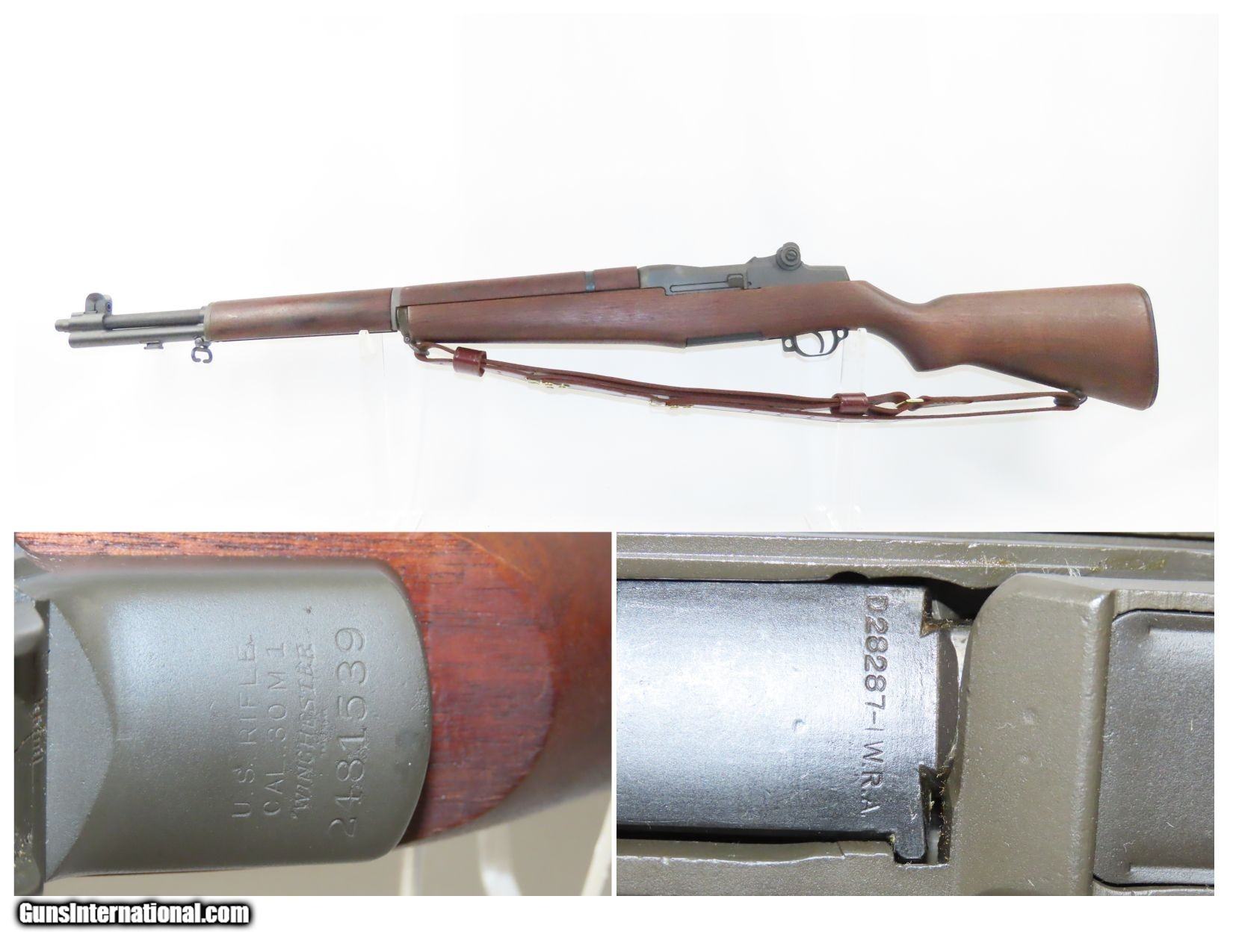 World War Ii Era Winchester U S M Garand Caliber Infantry