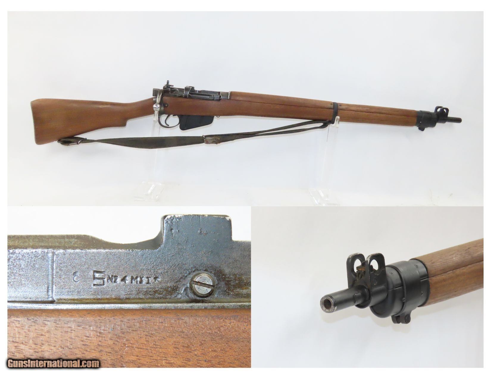 Savage Enfield No Mk Bolt Action Pre Lend Lease Act Rifle Wwii C