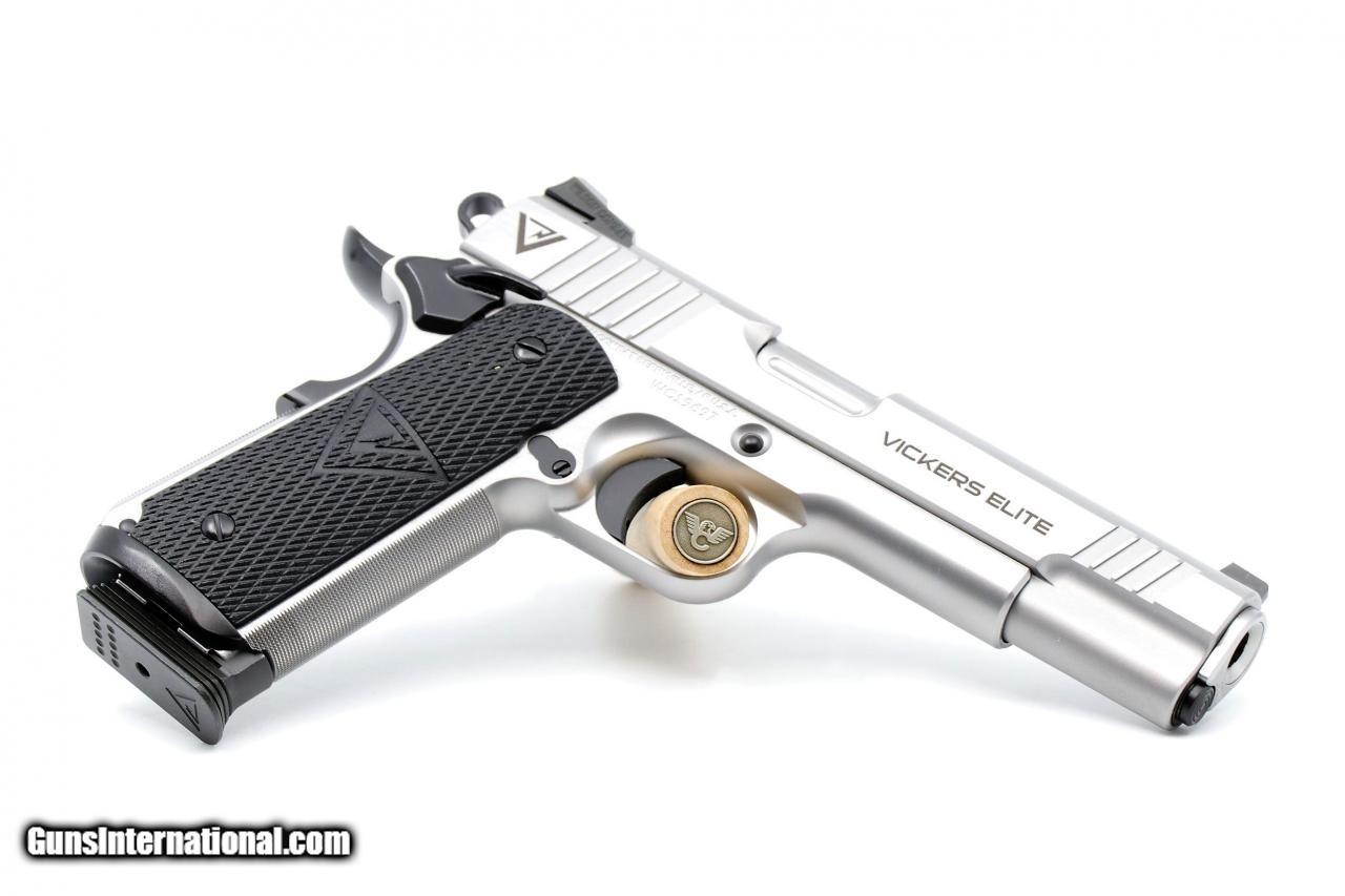 Wilson Combat Vickers Elite Stainless 9mm