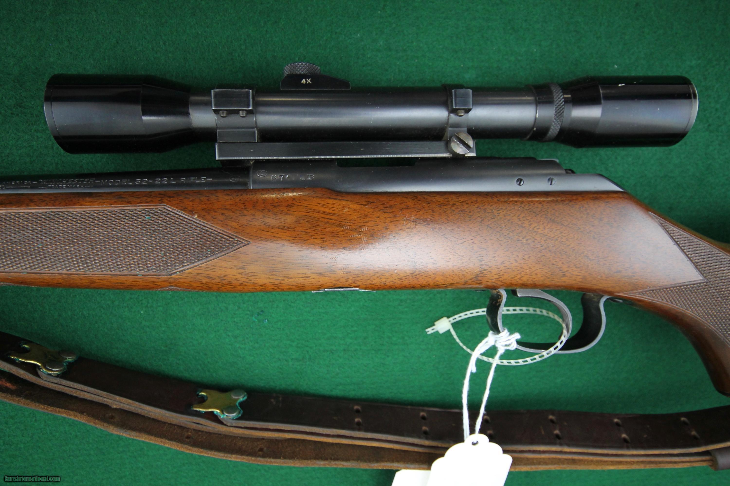 Winchester Model 52 Serial Numbers
