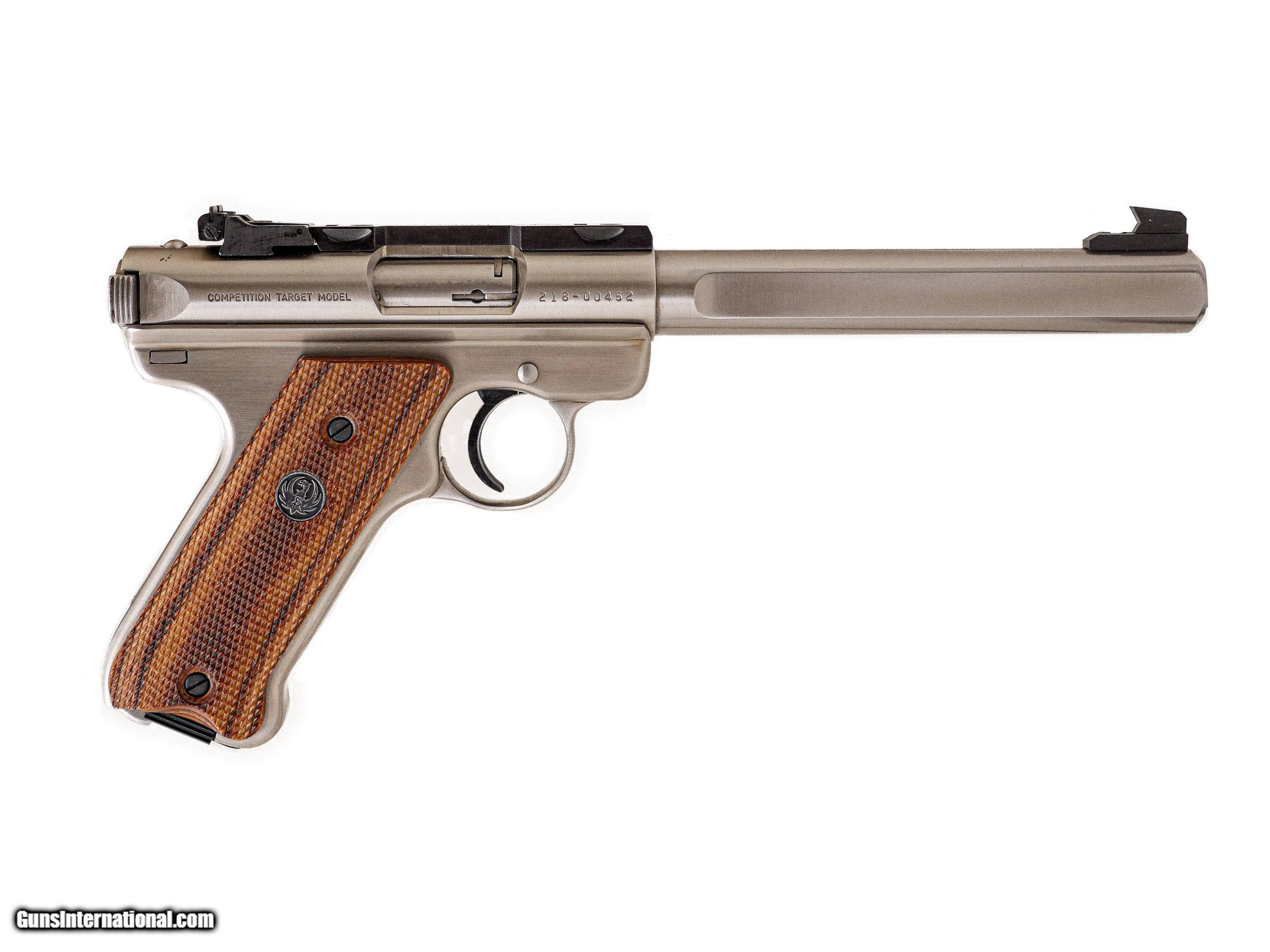 Ruger Mark Ii Stainless Competition Target Model Lr