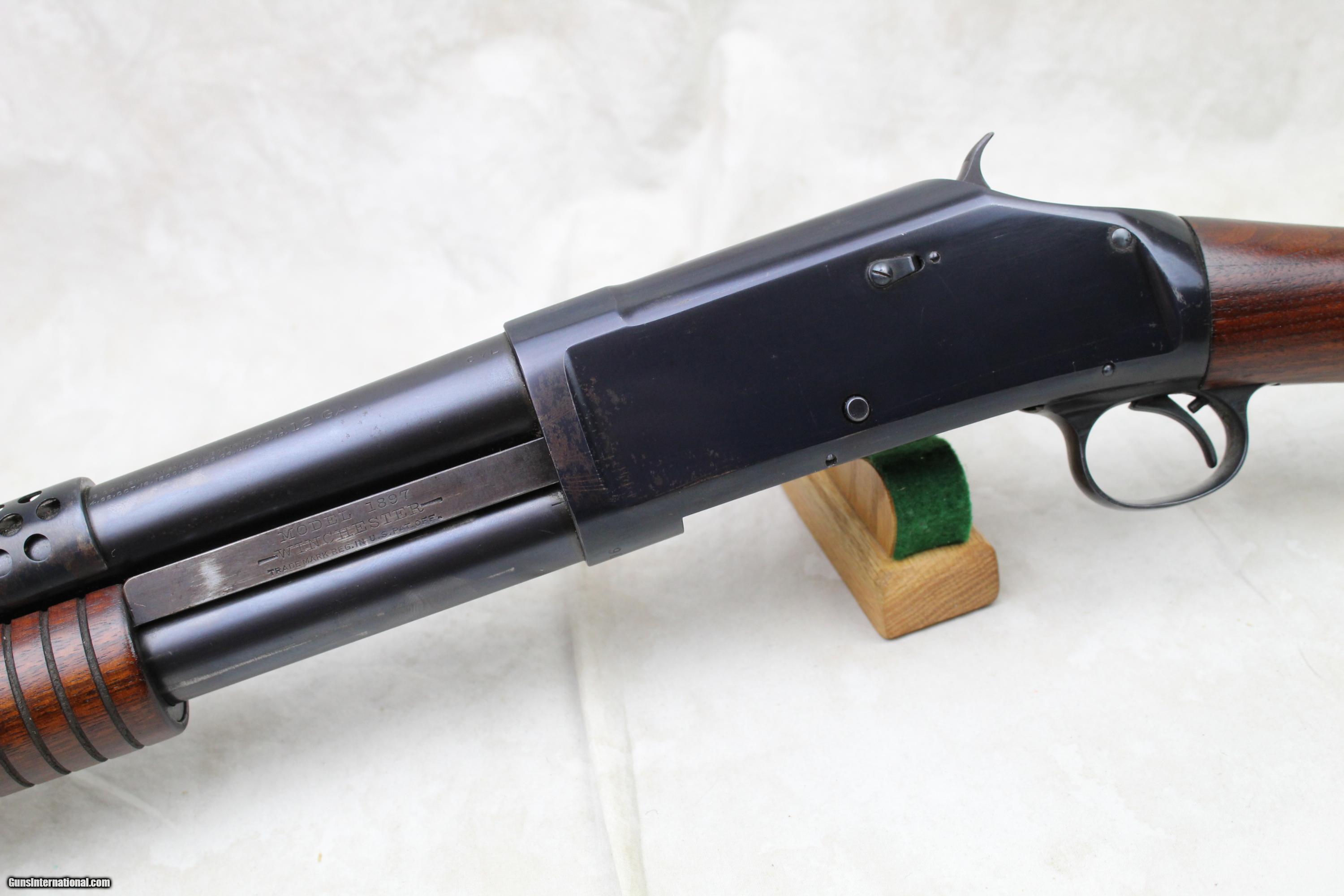 Stunning Winchester Model Solid Frame Trench Shotgun Ga W Bayonet