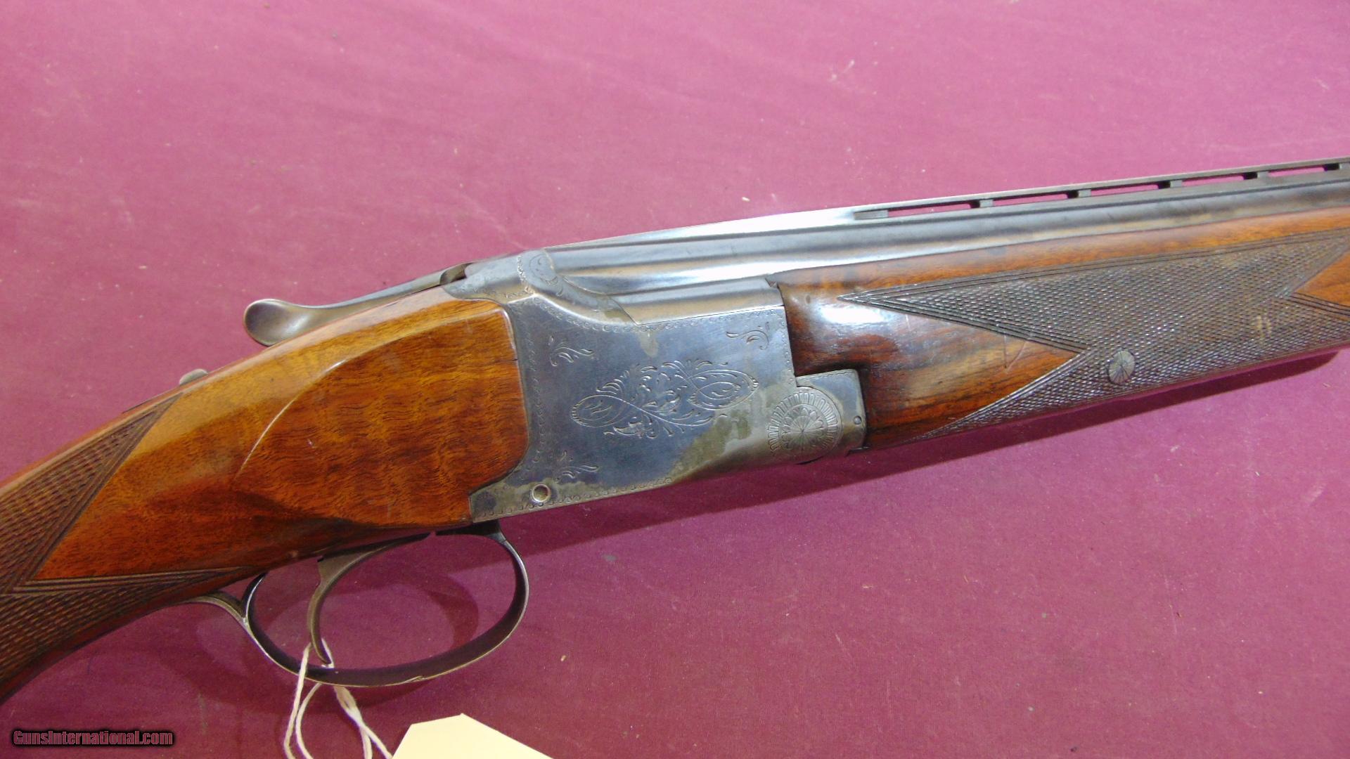 BROWNING SUPERPOSED 12 GA OVER UNDER SHOTGUN MADE 1952