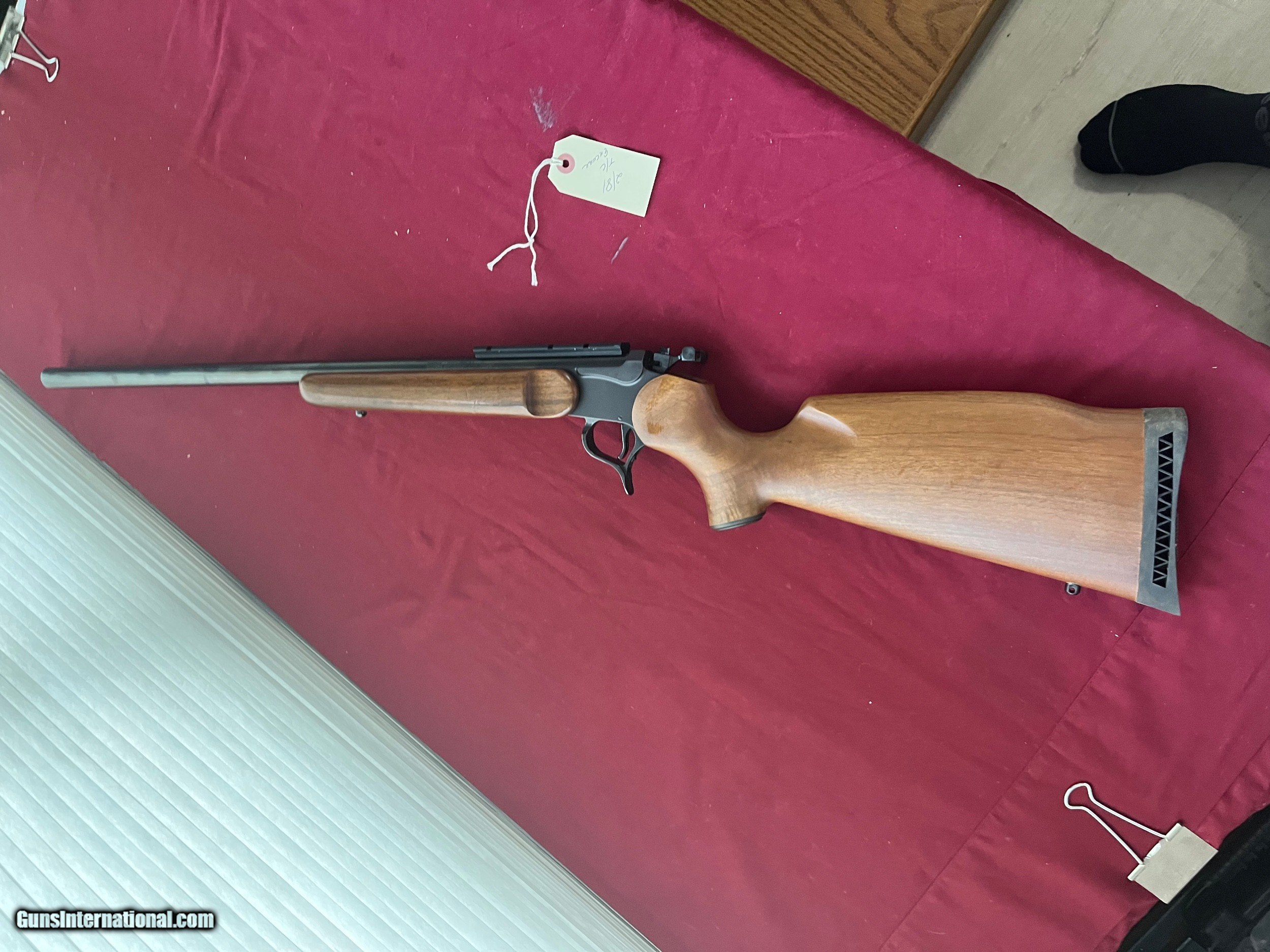 Sold Vinnie Thompson Center G Contender Single Shot Rifle Ruger