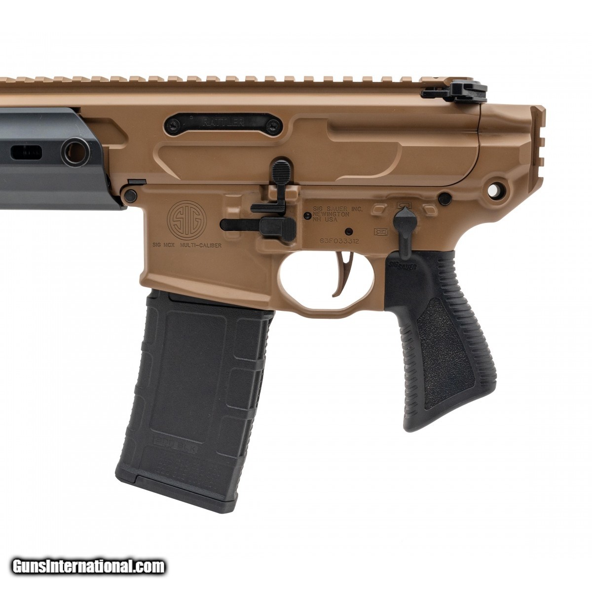 Sig Sauer Mcx Rattler Pistol Blackout Pr