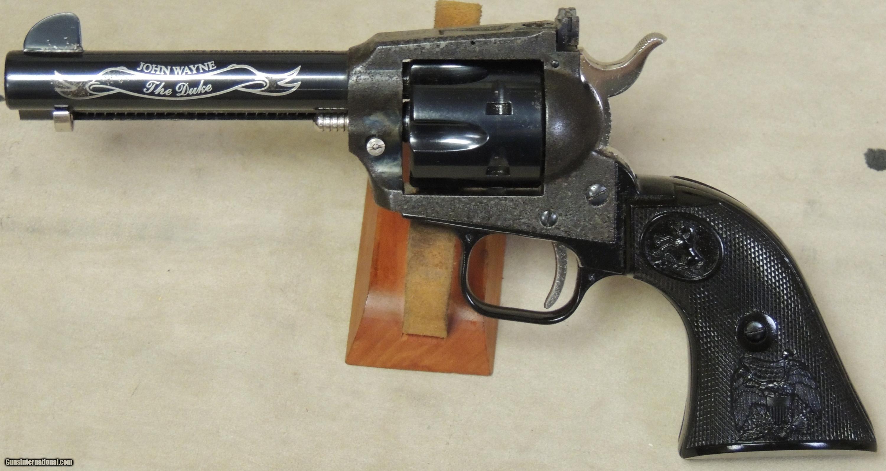 Colt New Frontier John Wayne Commemorative Lr Caliber Revolver S