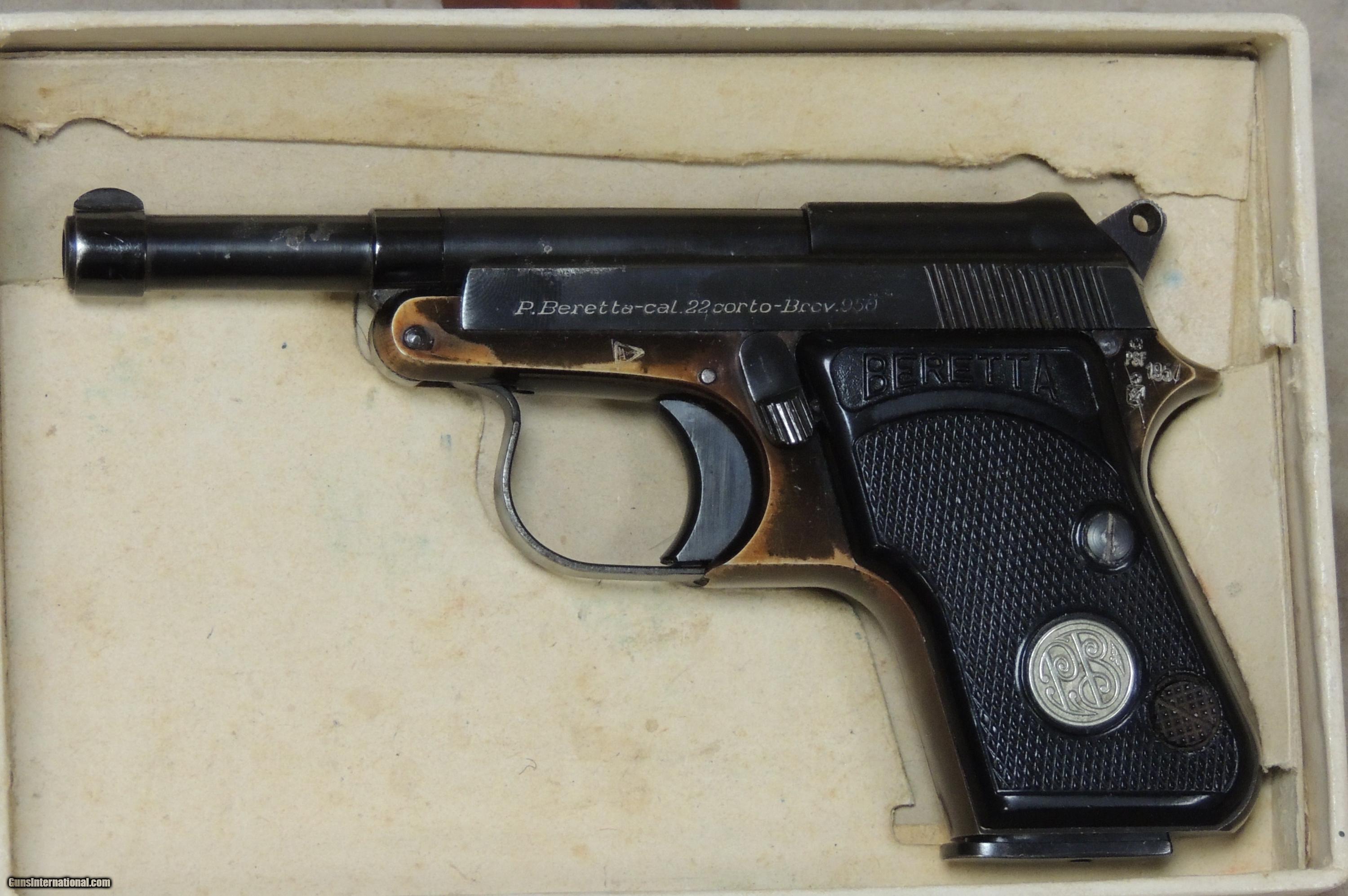 Beretta 950 Minx M4 .22 Short Caliber Pistol w/ Box S/N 74493CC