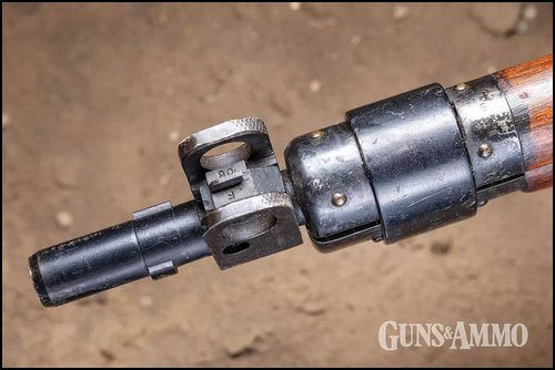 Enfield No. 4 Mk 1 (T)
front sight assembly