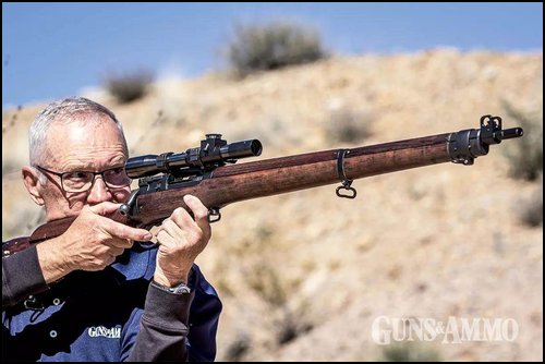 Enfield No. 4 Mark 1 (T) shooting right