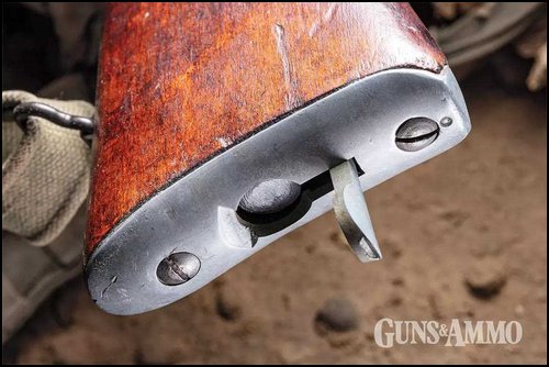 No. 4 Mk 1 (T) trapdoor on the buttplate