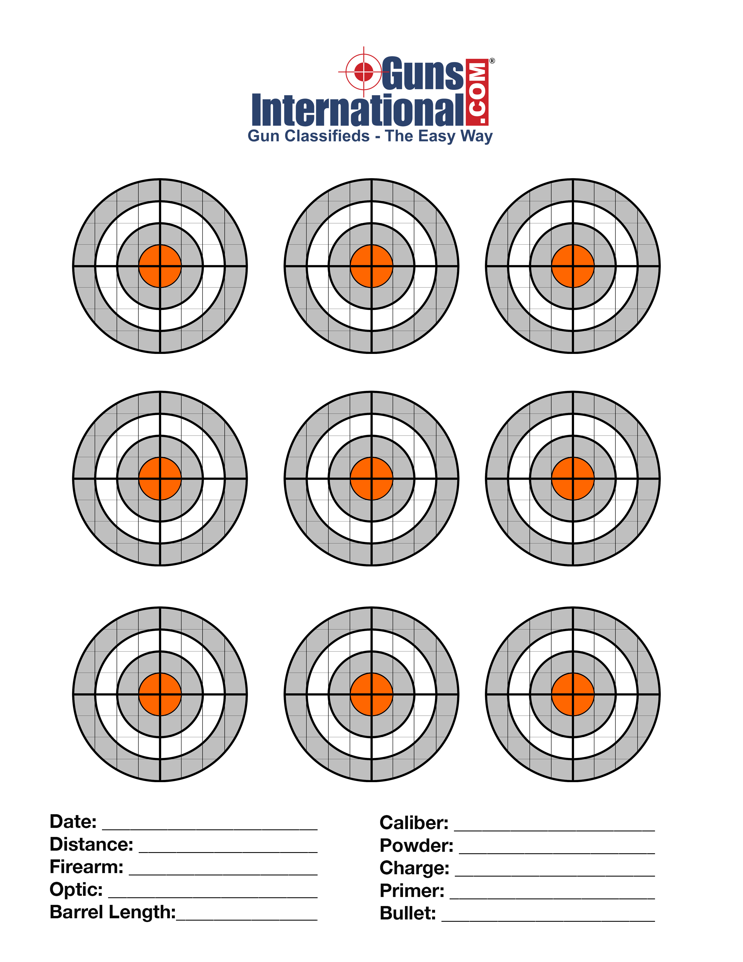 printable-targets